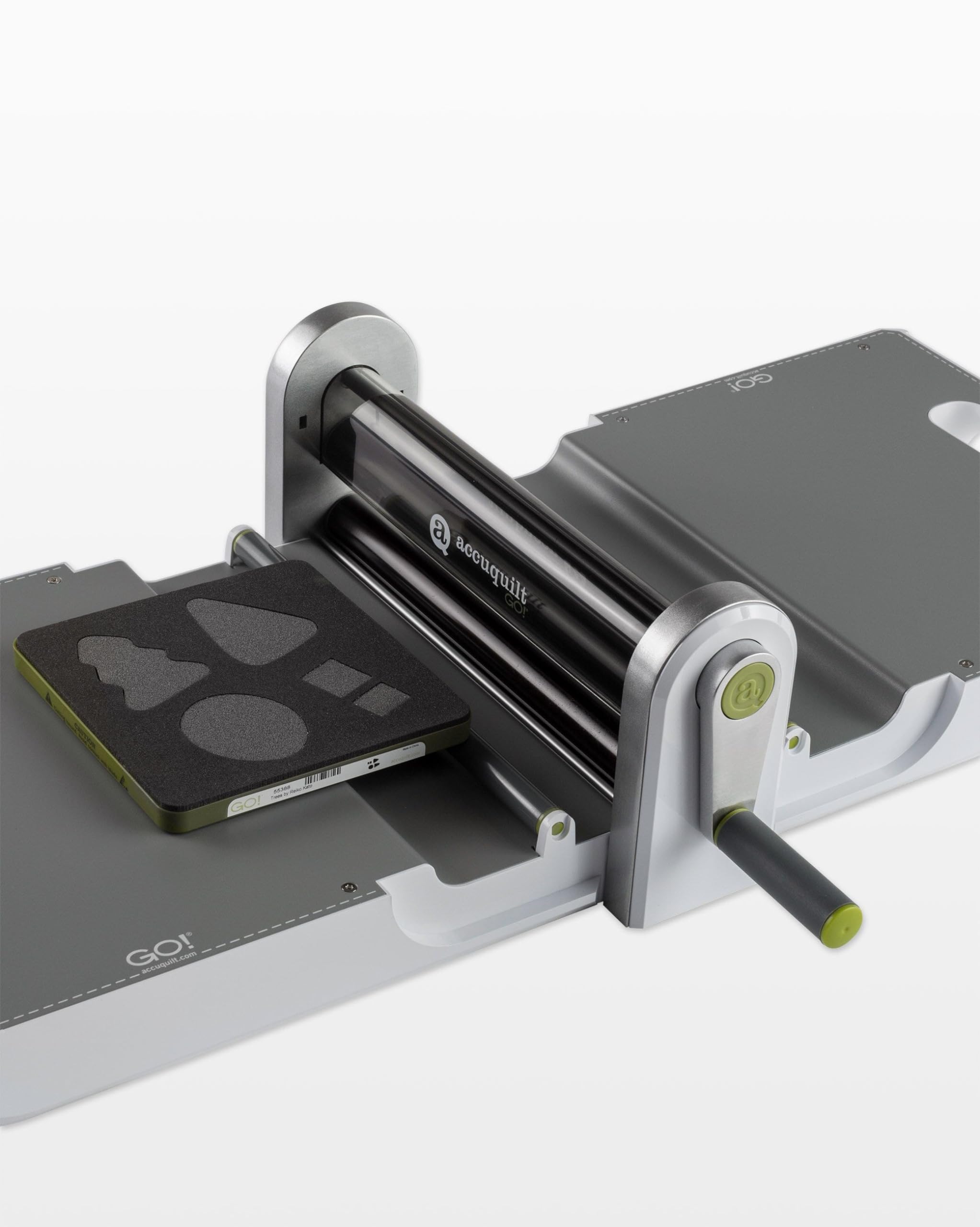 Angle. AccuQuilt - GO! Trees by Reiko Kato Die - Black.