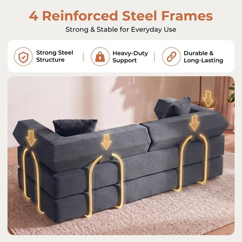 4 Reinforced Steel Frames Strong & Stable for Everyday Use

Strong Steel Structure
Heavy-Duty Support
Durable & Long-Lasting