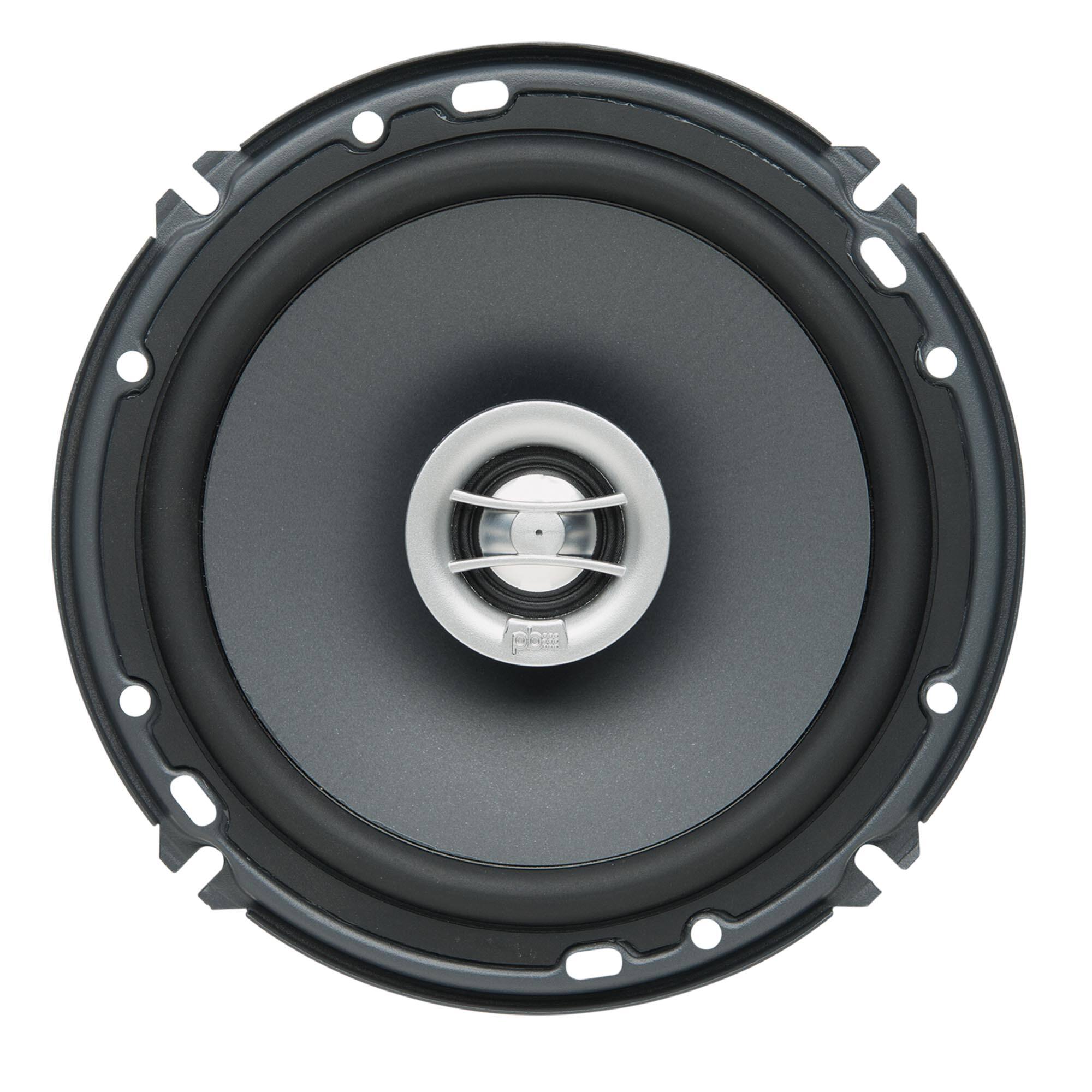Alt View 1. Powerbass - PowerBass OE-675 - 6.75" Coaxial Speakers 2-Ohm - Pair - Black/Gray.