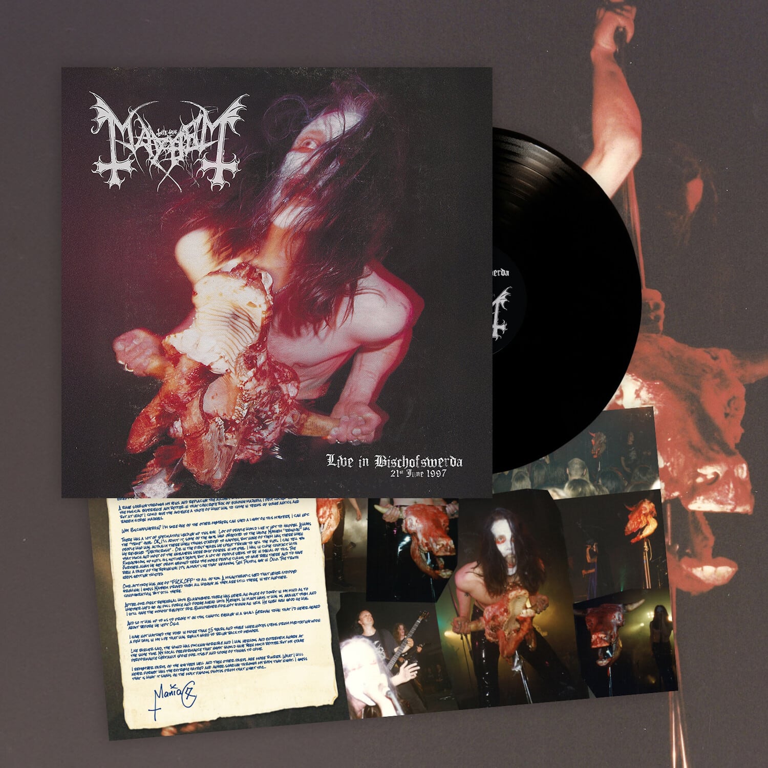 Mayhem - Live In Bischofswerda (21St June 1997)   - VINYL LP