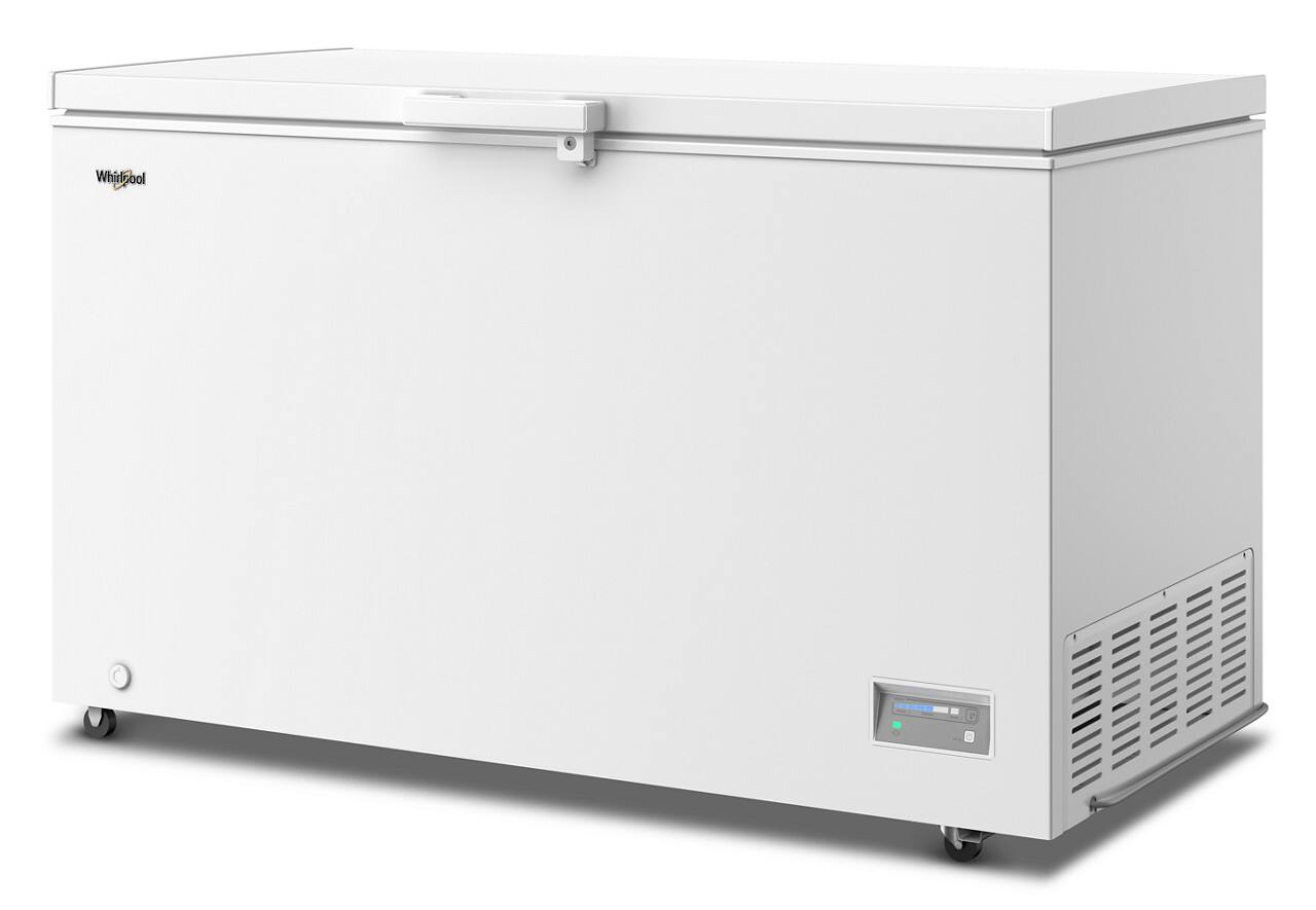 Alt View 8. Whirlpool - Whirlpool 16 cu. ft. Convertible Freezer-to-Fridge Chest Freezer with 3 Storage Baskets - White.