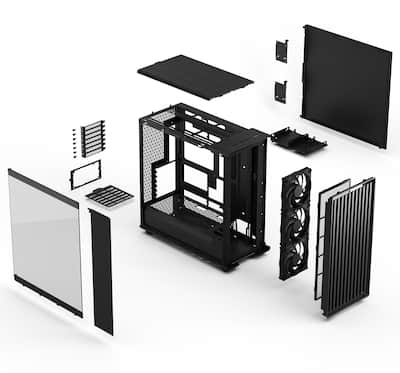 Fractal Design North XL Momentum Edition Black E ATX Chassis with Fractal Design North XL Momentum Edition Black E ATX Chassis with