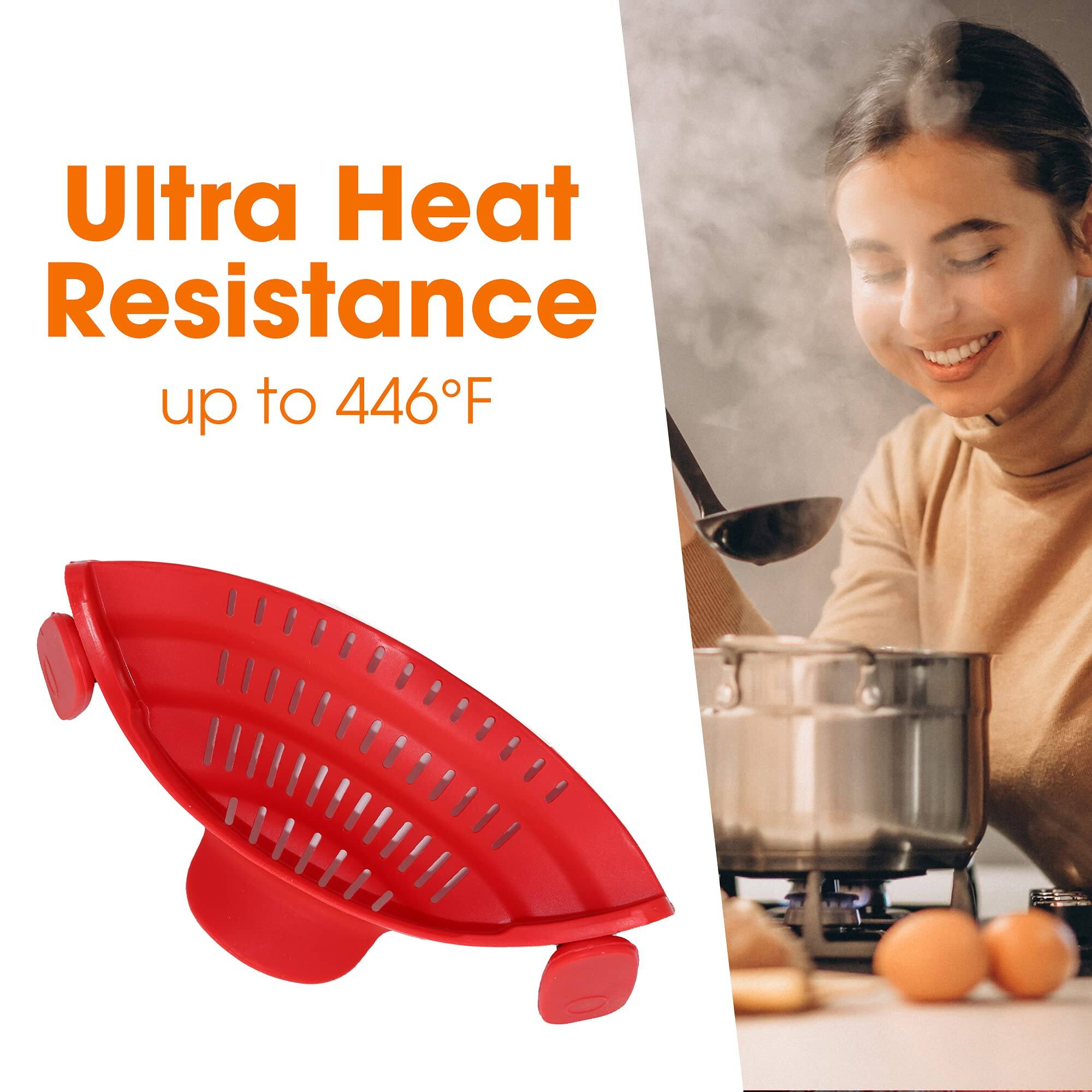 Ultra Heat Resistance up to 446°F