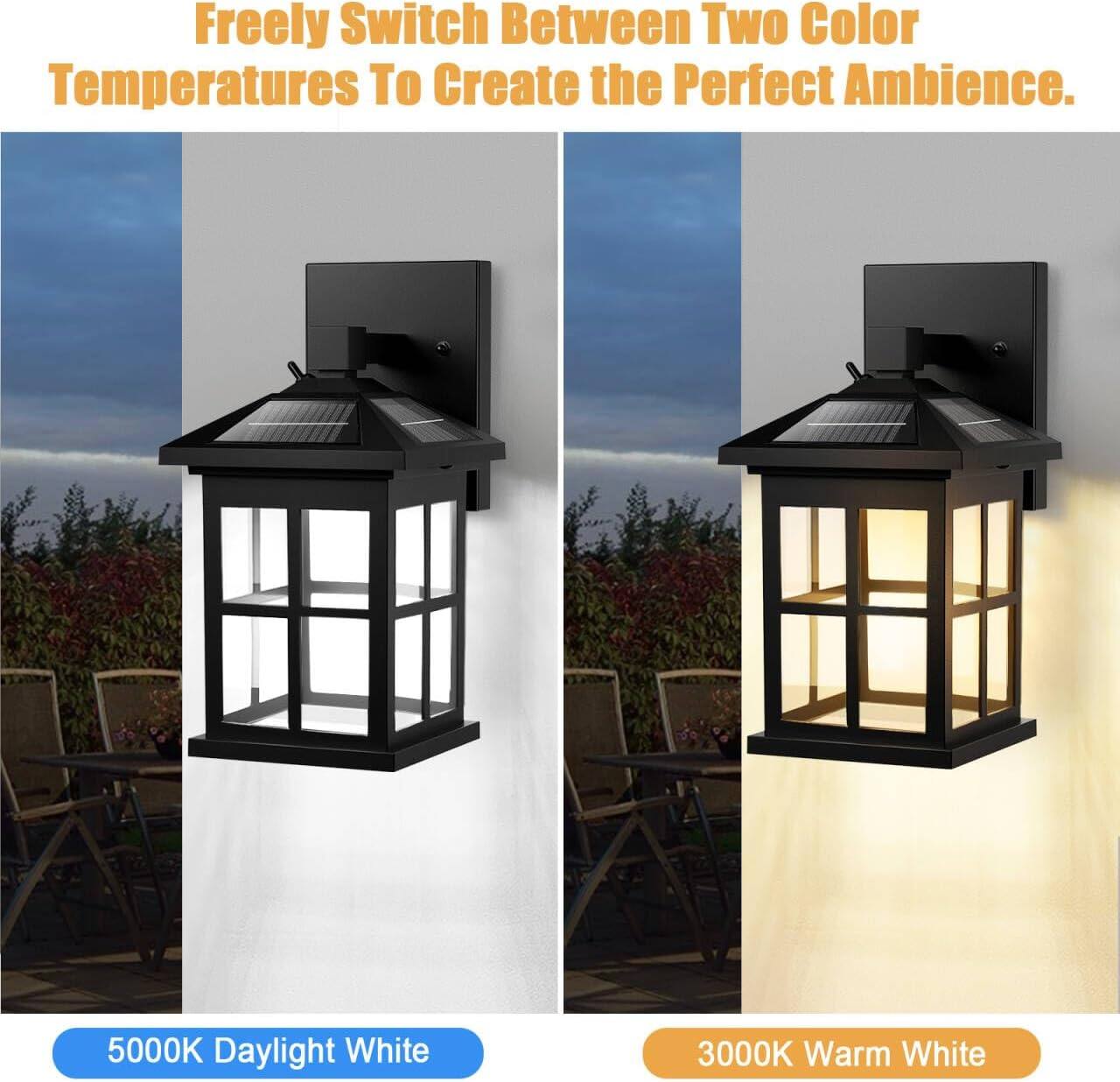 Freely Switch Between Two Color Temperatures To Create the Perfect Ambience.

5000K Daylight White

3000K Warm White