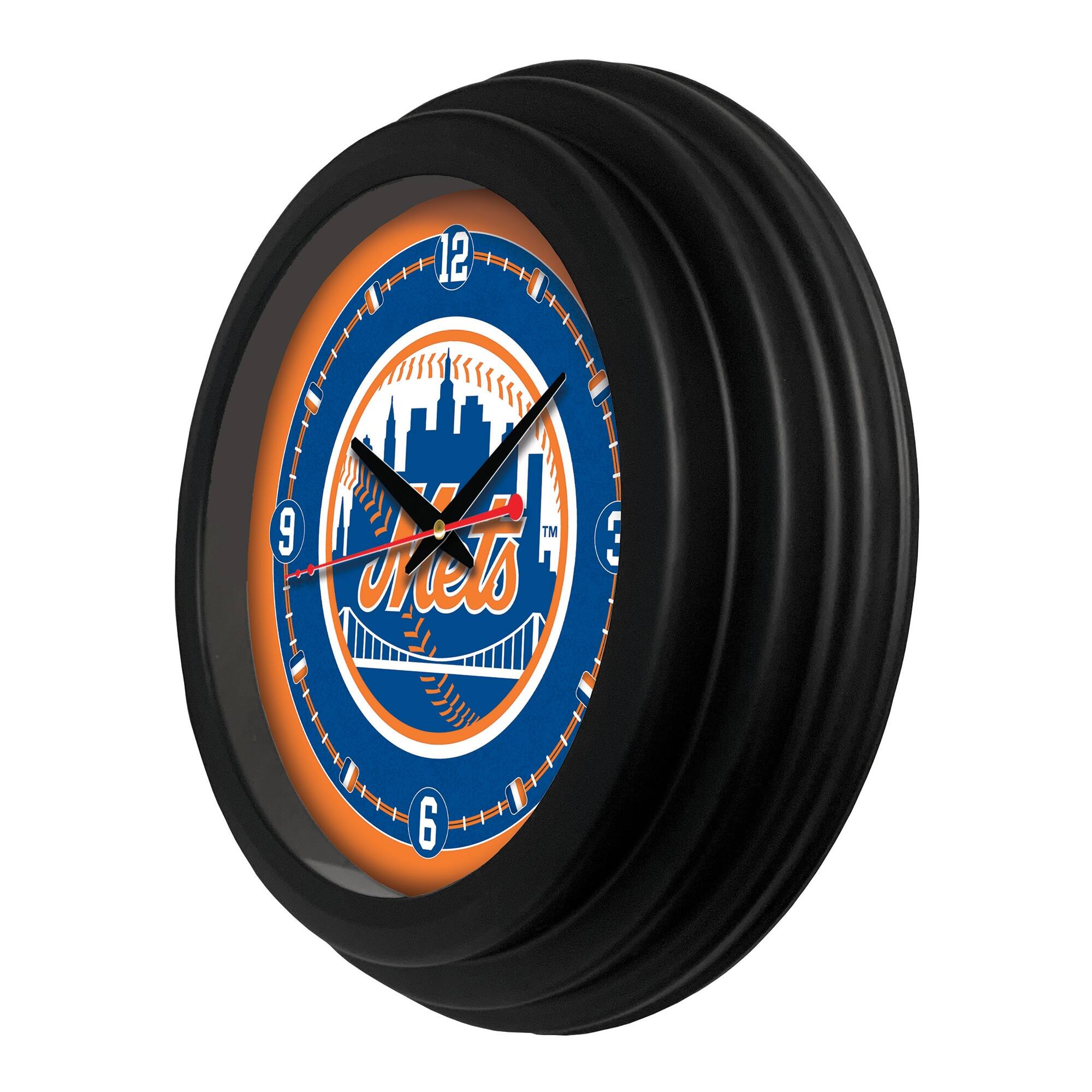 Alt View 1. Holland Bar Stool Co. - 15" Traditional Wall Clock - Black.