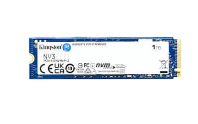 Kingston NV3 M.2 2280 1TB PCIe 4.0 x4 NVMe Internal Solid State Kingston NV3 M.2 2280 1TB PCIe 4.0 x4 NVMe Internal Solid State