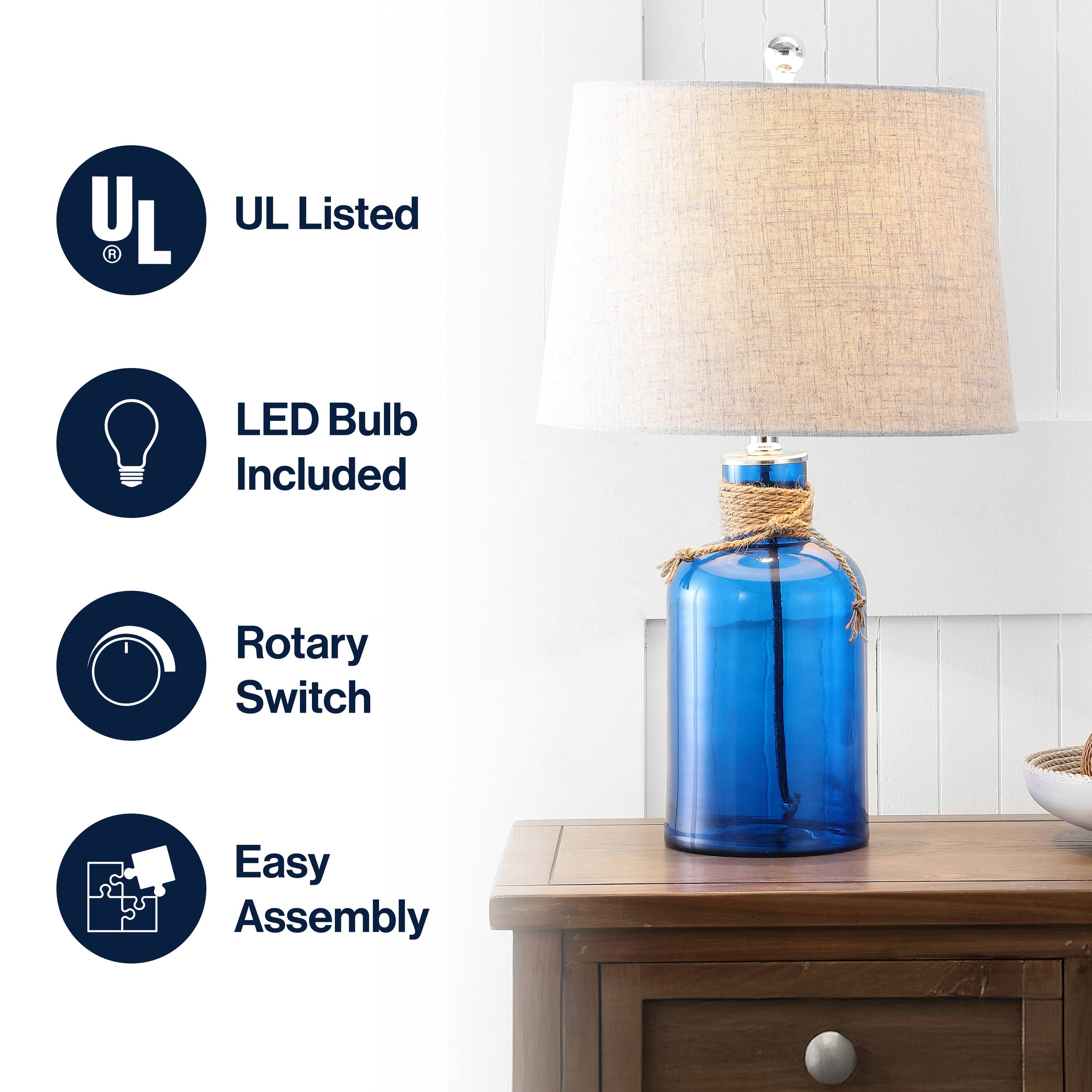- UL Listed
- LED Bulb Included
- Rotary Switch
- Easy Assembly