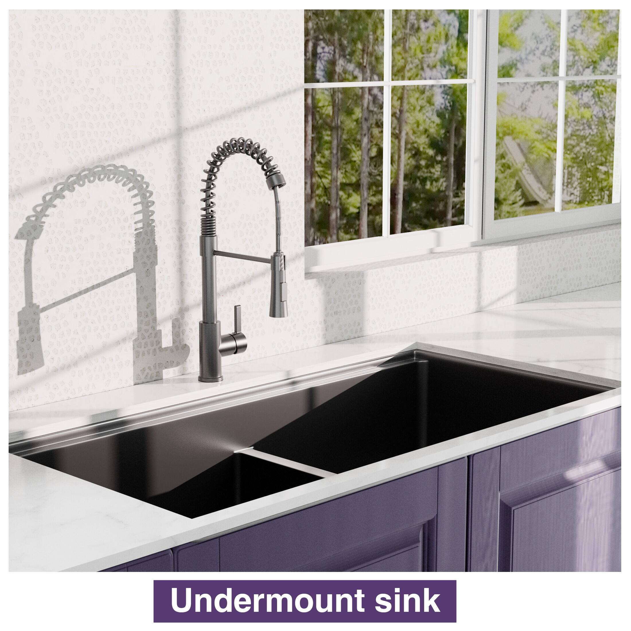 Undermount sink