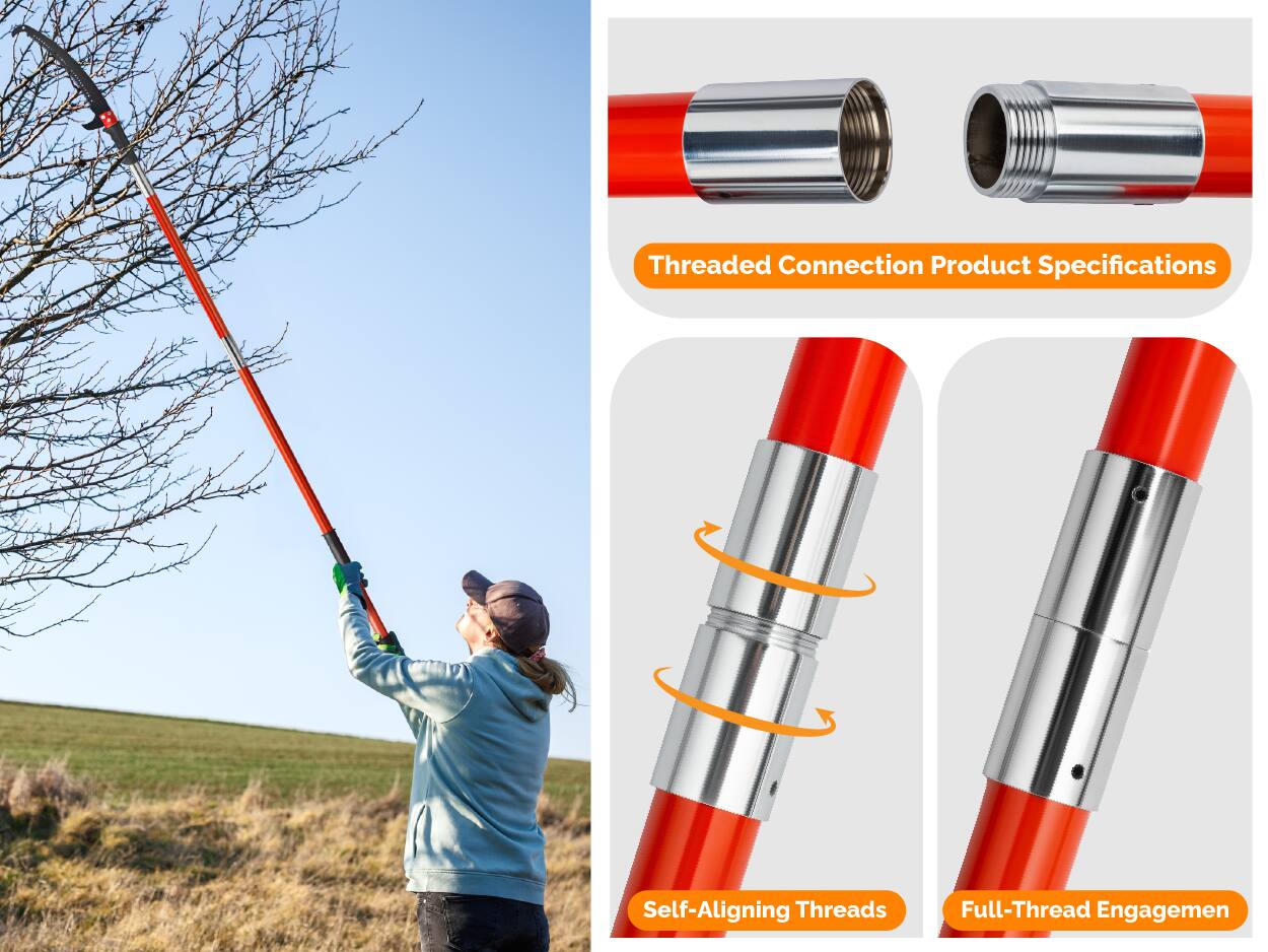 Threaded Connection Product Specifications

- Self-Aligning Threads
- Full-Thread Engagement