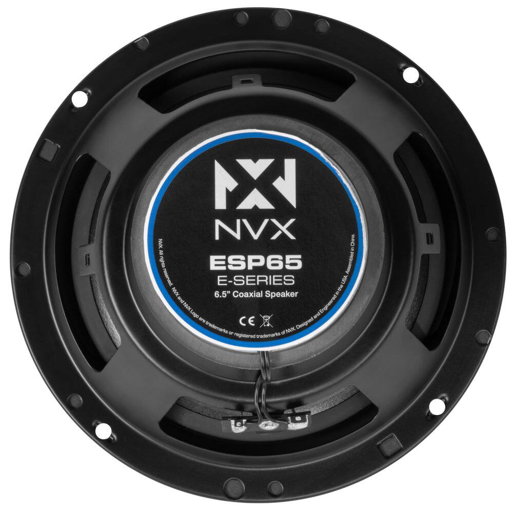 NX NVX China NVK  
ESP65  
Anserbled reserved  
E-SERIES USA NVK  
6.5" Coaxial Speaker  
Engineered Logs and - CE trademarks  
NVK Designed - at registered trademarks