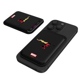 Keyscaper - Marvel Badge Black Magnetic Credit Card Wallet - Ladypool 1