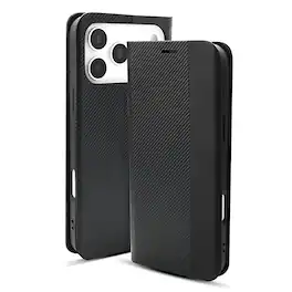 Kitcheniva - Executive Series Wallet Phone Case For iPhone 17 Pro - Black