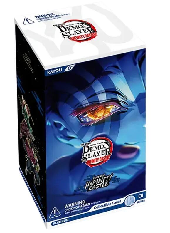 Kayou - Demon Slayer: Kimetsu no Yaiba Infinity Castle Collectible Cards: Infinity Castle Edition 001 Booster Display