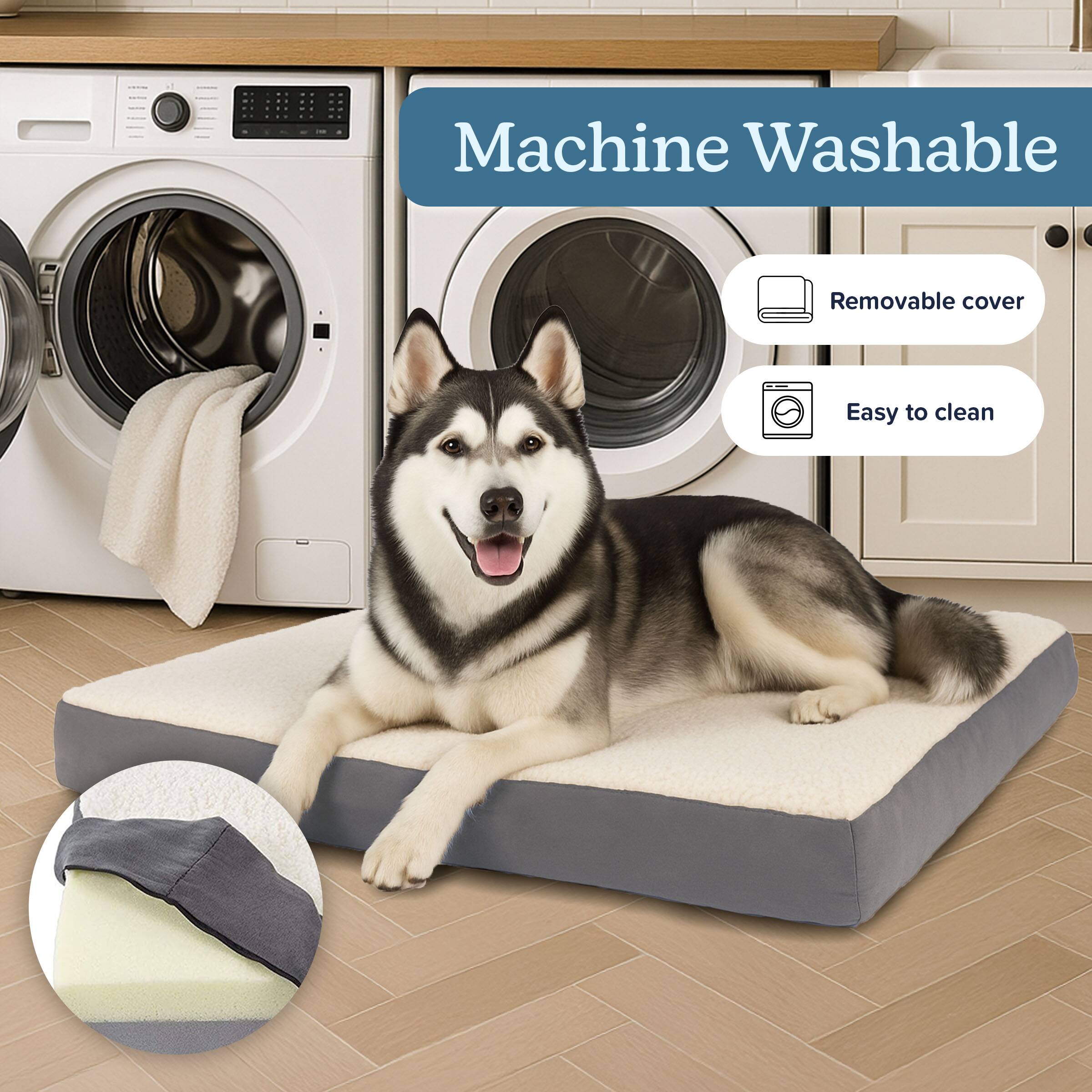 Machine Washable  
Removable cover  
Easy to clean
