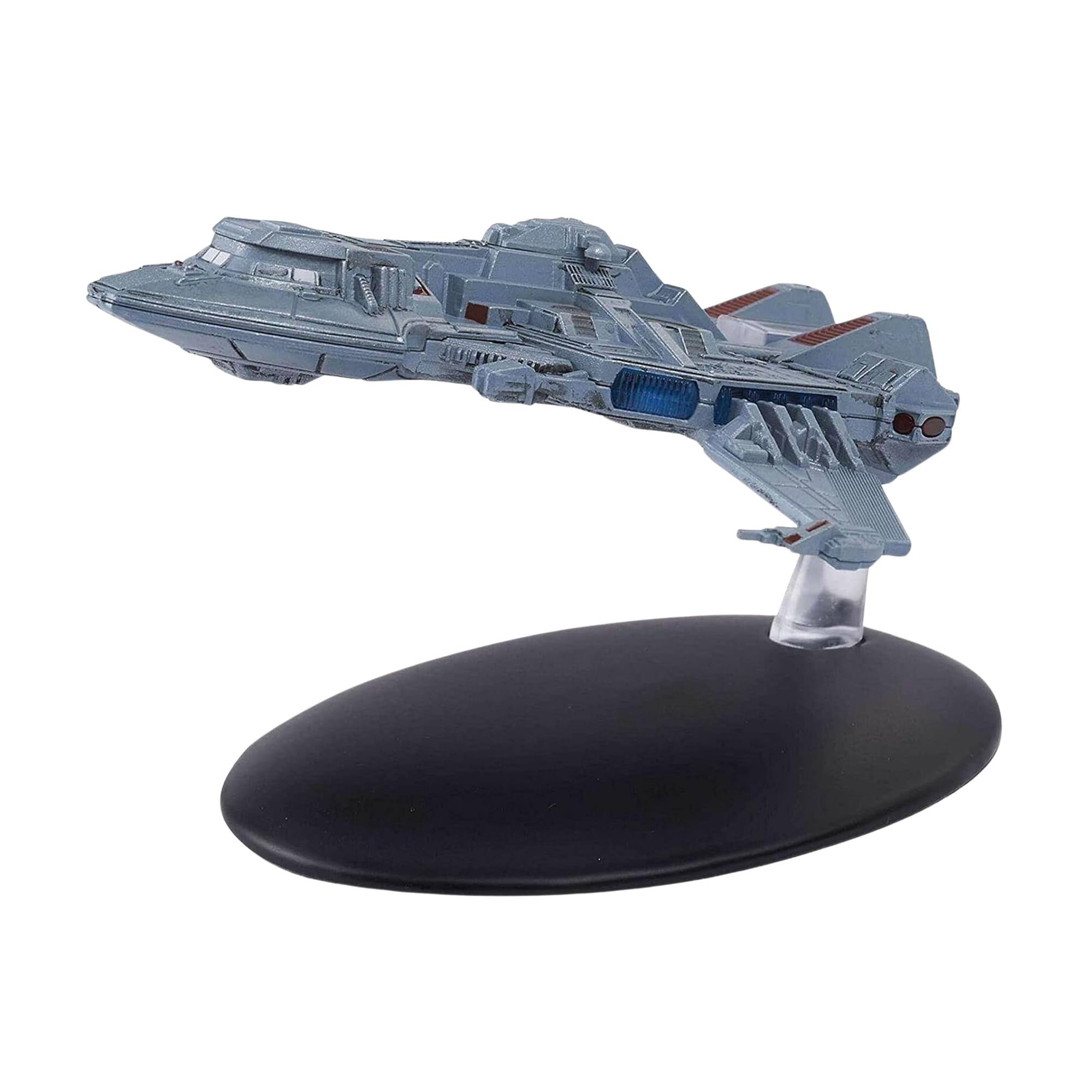 Alt View 3. Eaglemoss - Eaglemoss Star Trek Starship Replica | Maquis Fighter - Grey.