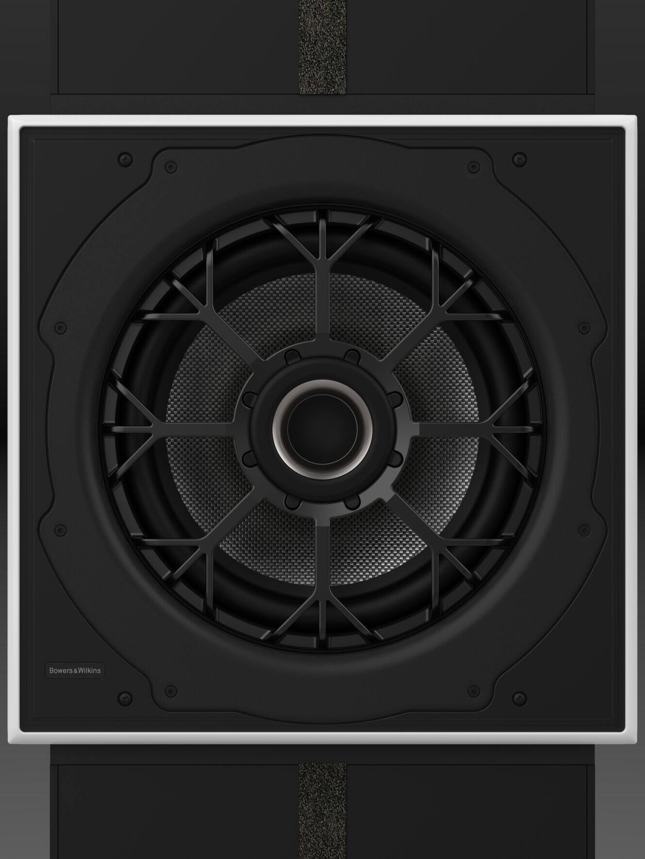 Alt View 12. Bowers & Wilkins - Backbox for ISW-8 Subwoofer, Vibration and  Distortion-Free Bass Response - Black.