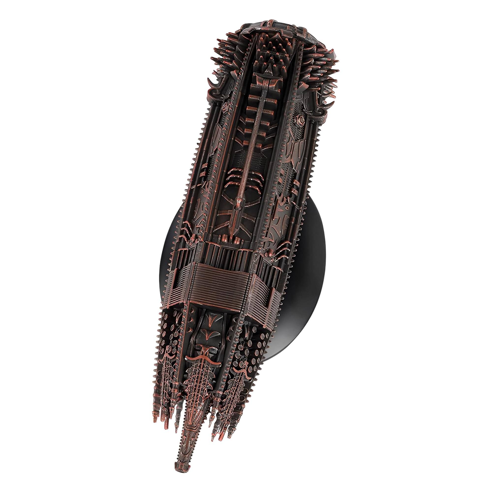 Alt View 2. Eaglemoss - Eaglemoss Star Trek Discovery Ship Replica | Klingon Daspu Class - Brown.