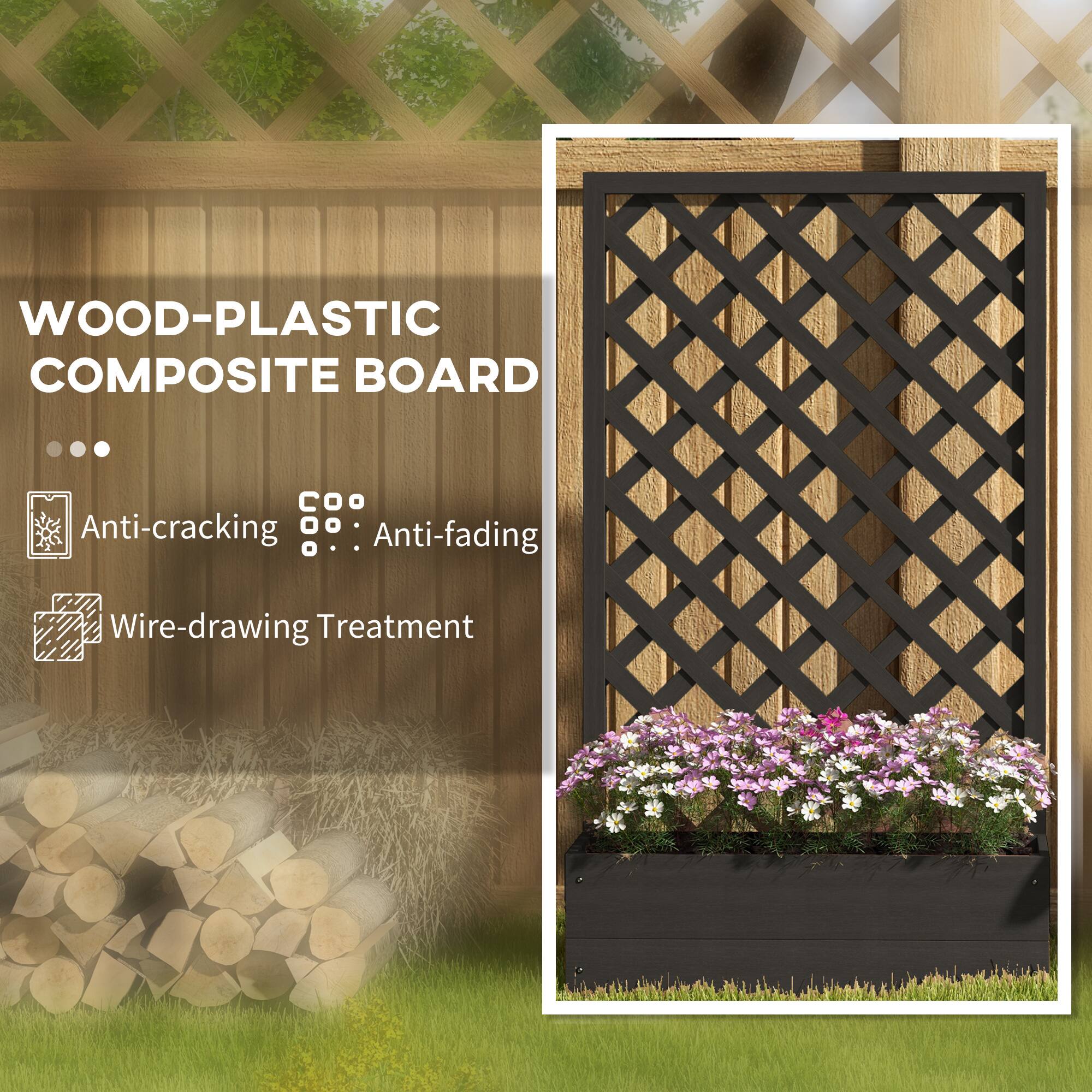 WOOD-PLASTIC COMPOSITE BOARD

- Anti-cracking
- Anti-fading
- Wire-drawing Treatment