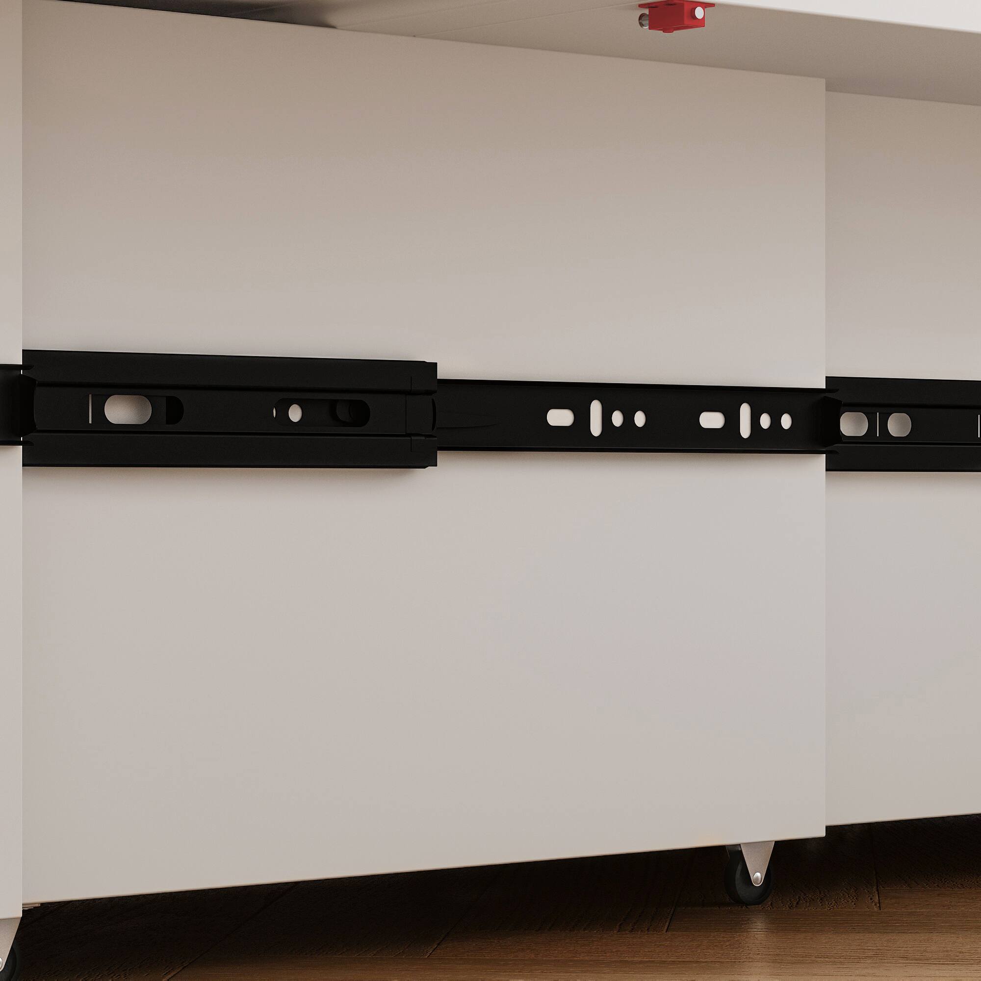 Alt View 9. FUFU&GAGA - Twin - Size Space Saving Murphy Bed for Small Spaces, Single Bed  Easy Fold-Down Ideal for Studio Apartment - White.