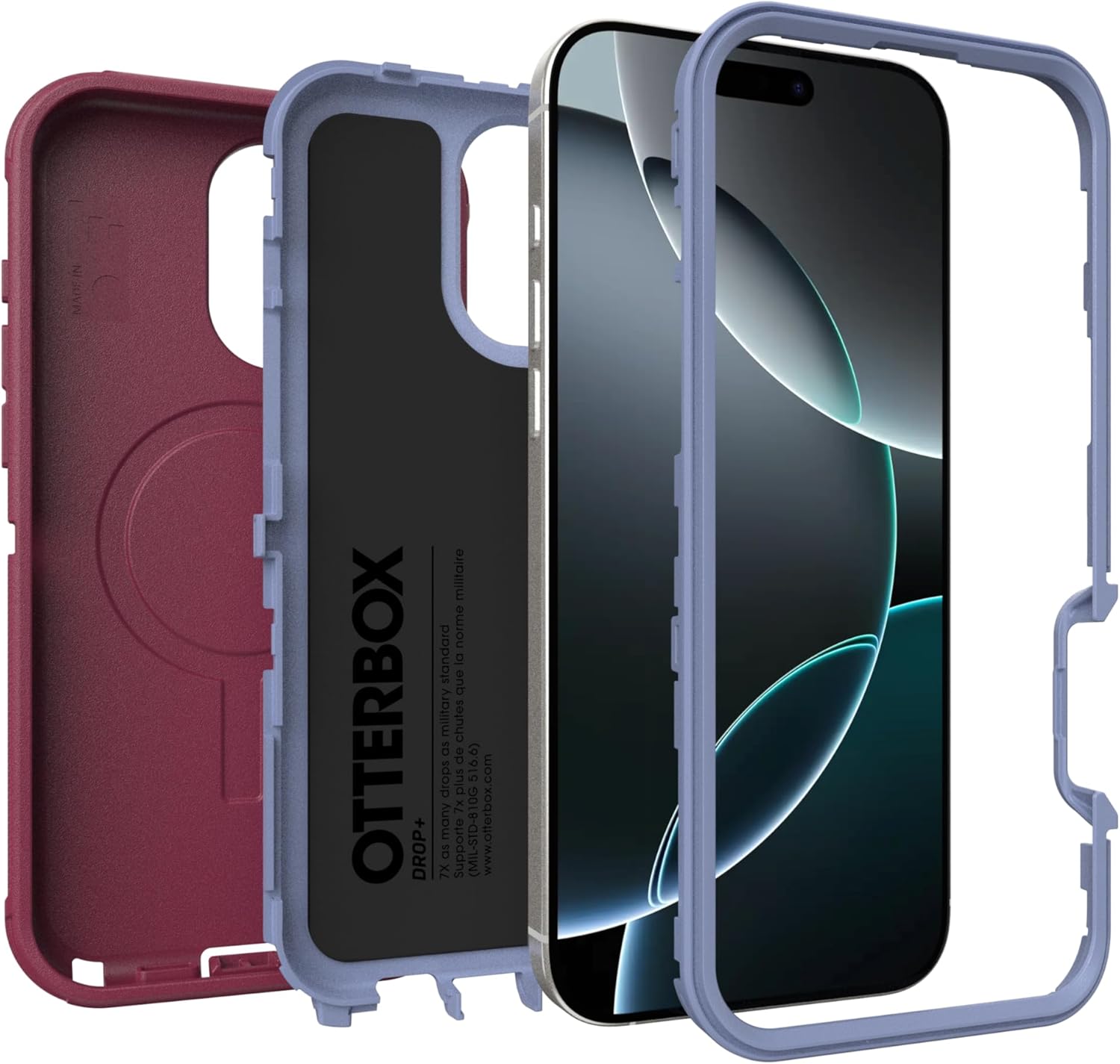 OTTERBOX DROP+  
militaire norme standard  
9 enb military chutes as de drops 510.0 plus Tx 7X many as Supporte (MIL-STD-810G  
www.offerbox.com
