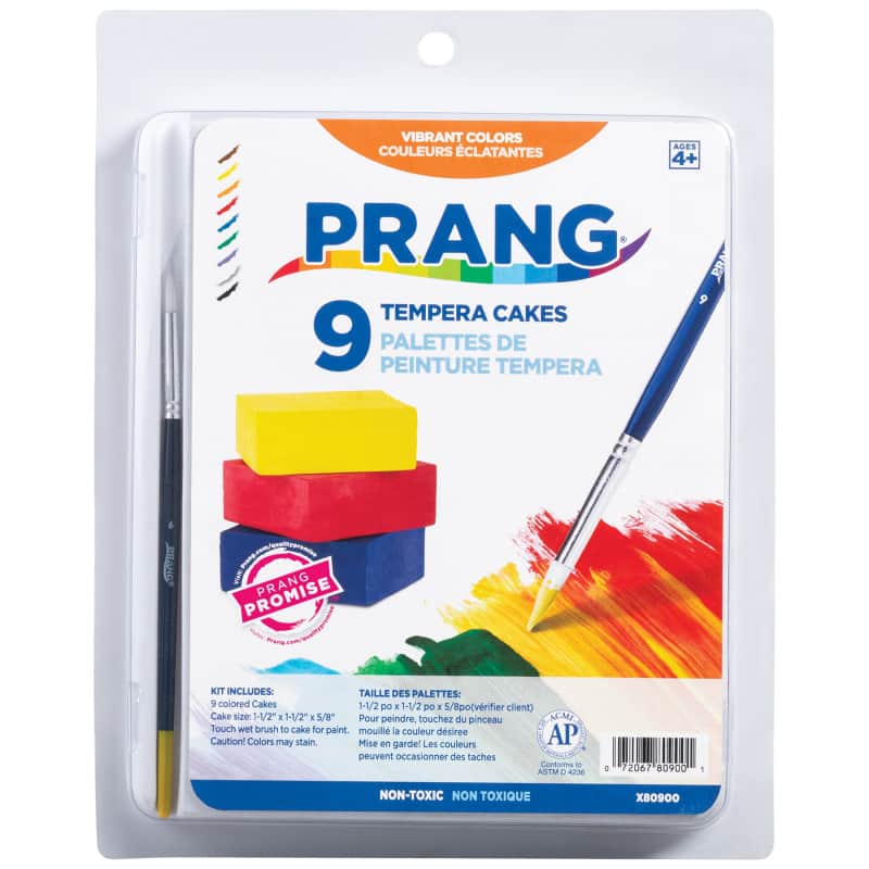 Prang - Gallery v Tempera Cake Set 9 Colors with Brush price history on PriceWatchPro