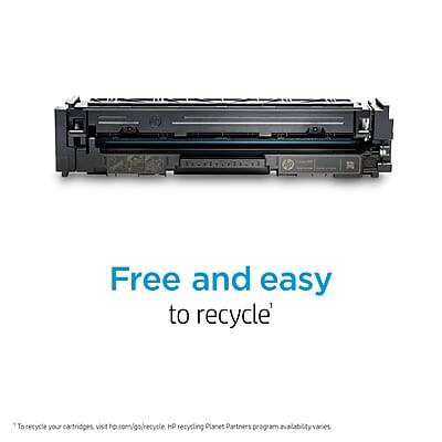 Free and easy to recycle

To recycle your cartridges, visit [hp.com/recycle](http://hp.com/recycle). HP Recycling Planet Partners program availability varies.
