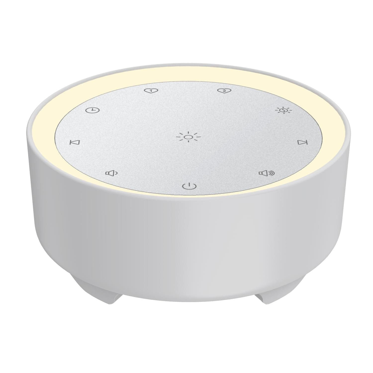 Cedar Assembly - Sound Machine Night Light For Adults baby kid Noise With Max 8h Timer 20 Sleep Sounds Size Portable Desig - Gray-Small