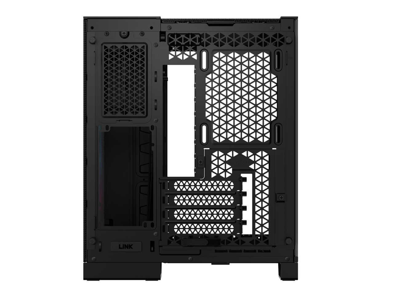 The text on the image reads:

"LINK
CORSAIR LINK"