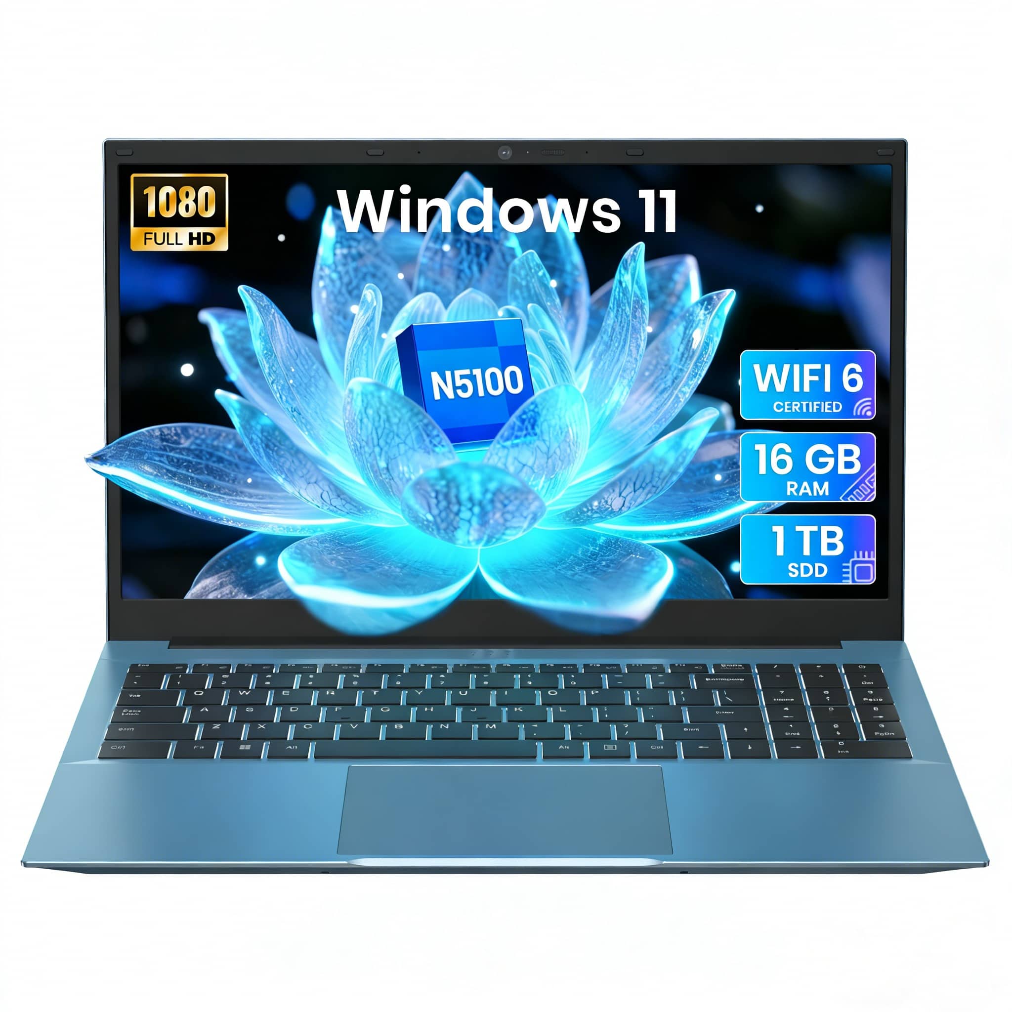 1080 FULL HD Windows 11 N5100 WIFI 6 CERTIFIED 16 GB RAM 1 TB SSD