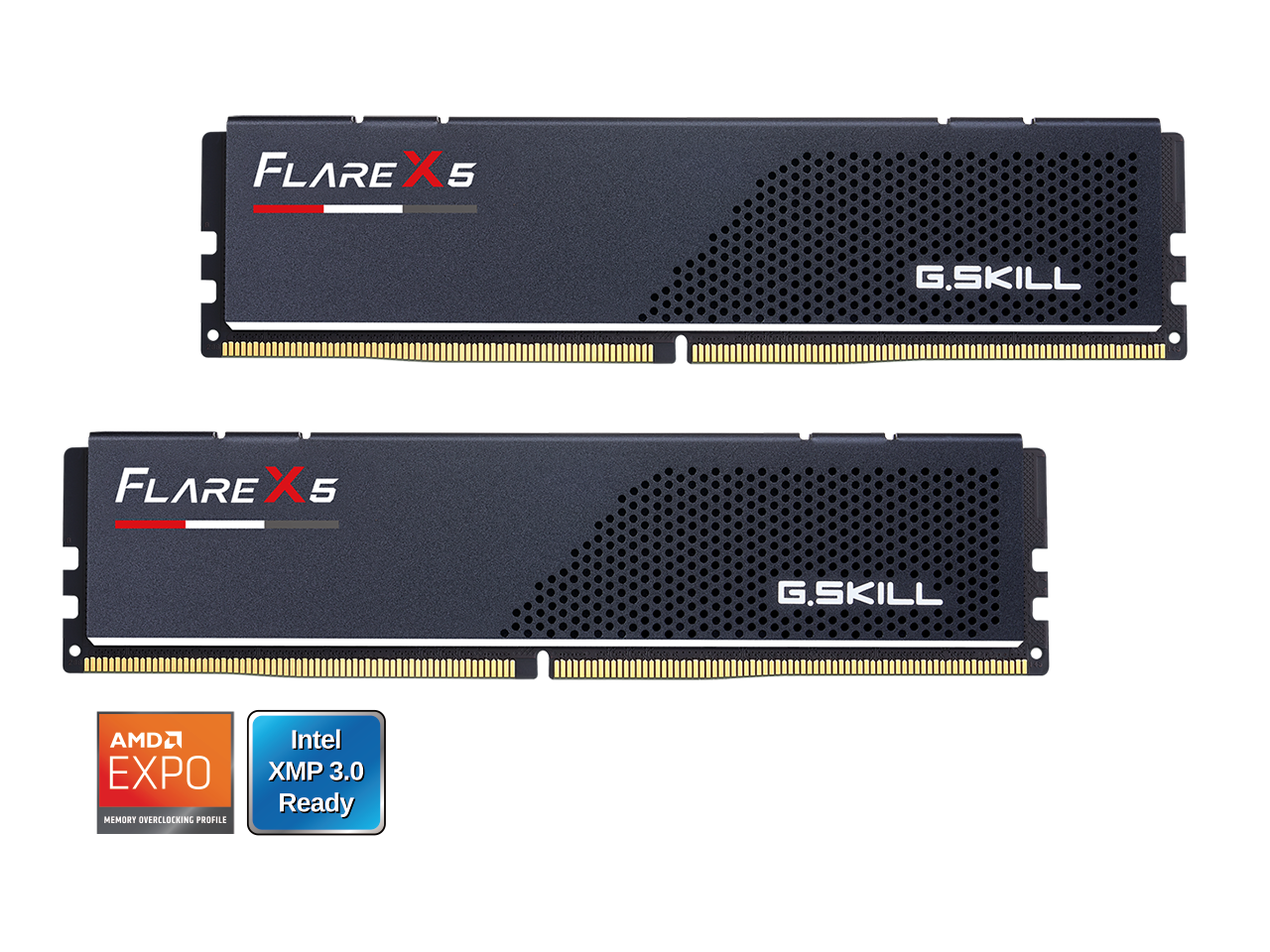 G.SKILL FLARE X5  
AMD EXPO MEMORY OVERCLOCKING PROFILE  
Intel XMP 3.0 Ready