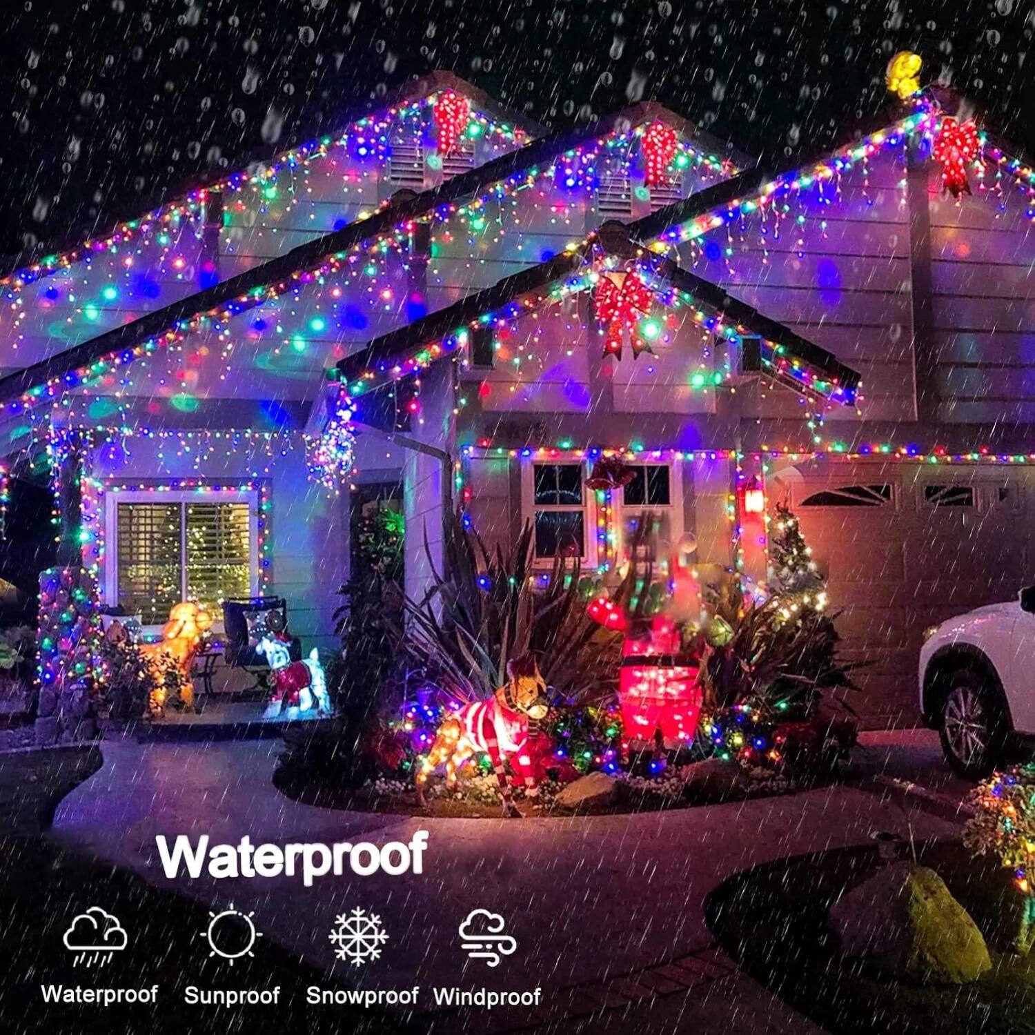 Waterproof  
Sunproof  
Snowproof  
Windproof