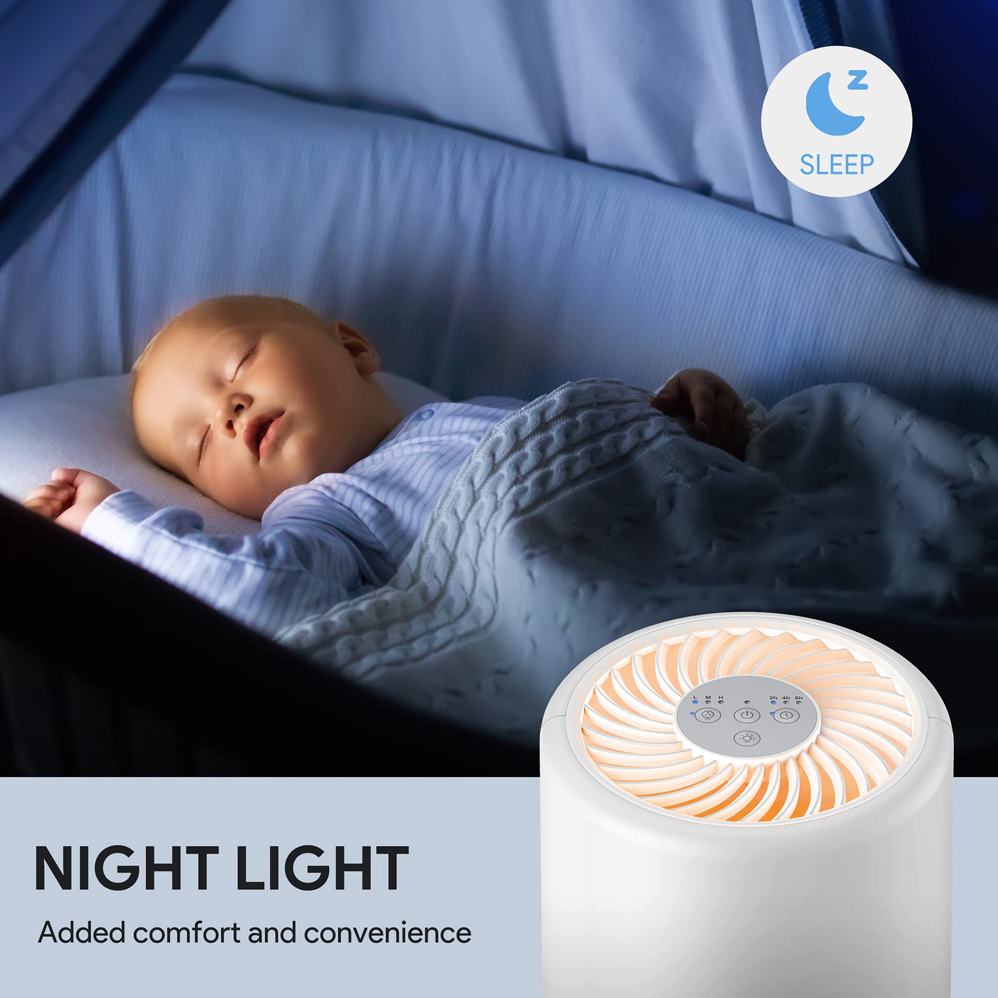 Z SLEEP NIGHT LIGHT  
Added comfort and convenience