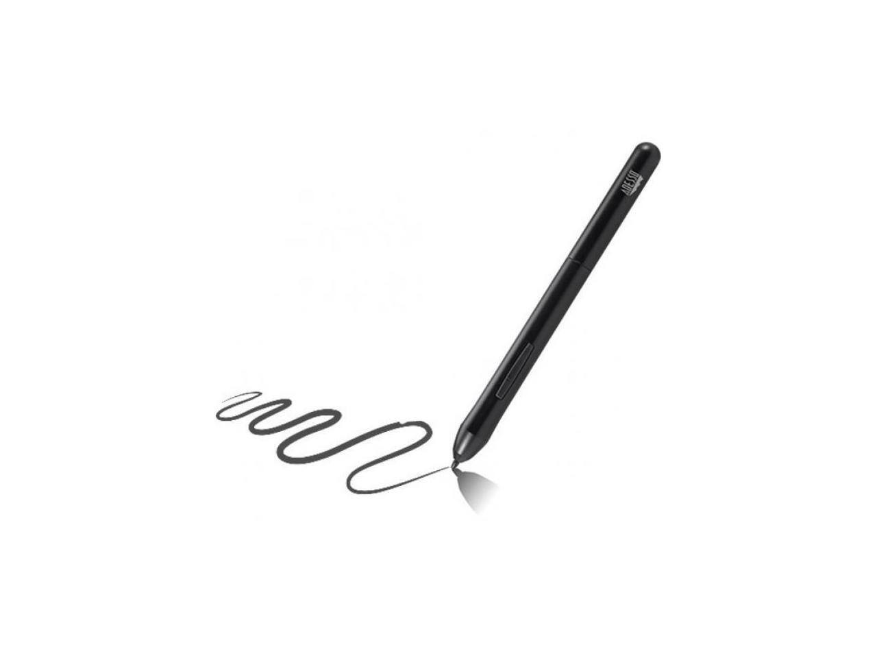 Alt View 5. Adesso - Adesso 12" x 7" Graphic Tablet - 5080 lpi, 8192 Pressure, Pen - Mac/PC - Black - Black.