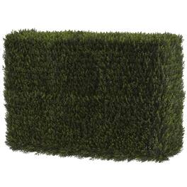 BreeBe - 29” x 20” Cedar Artificial Hedge (Indoor/Outdoor) - Green