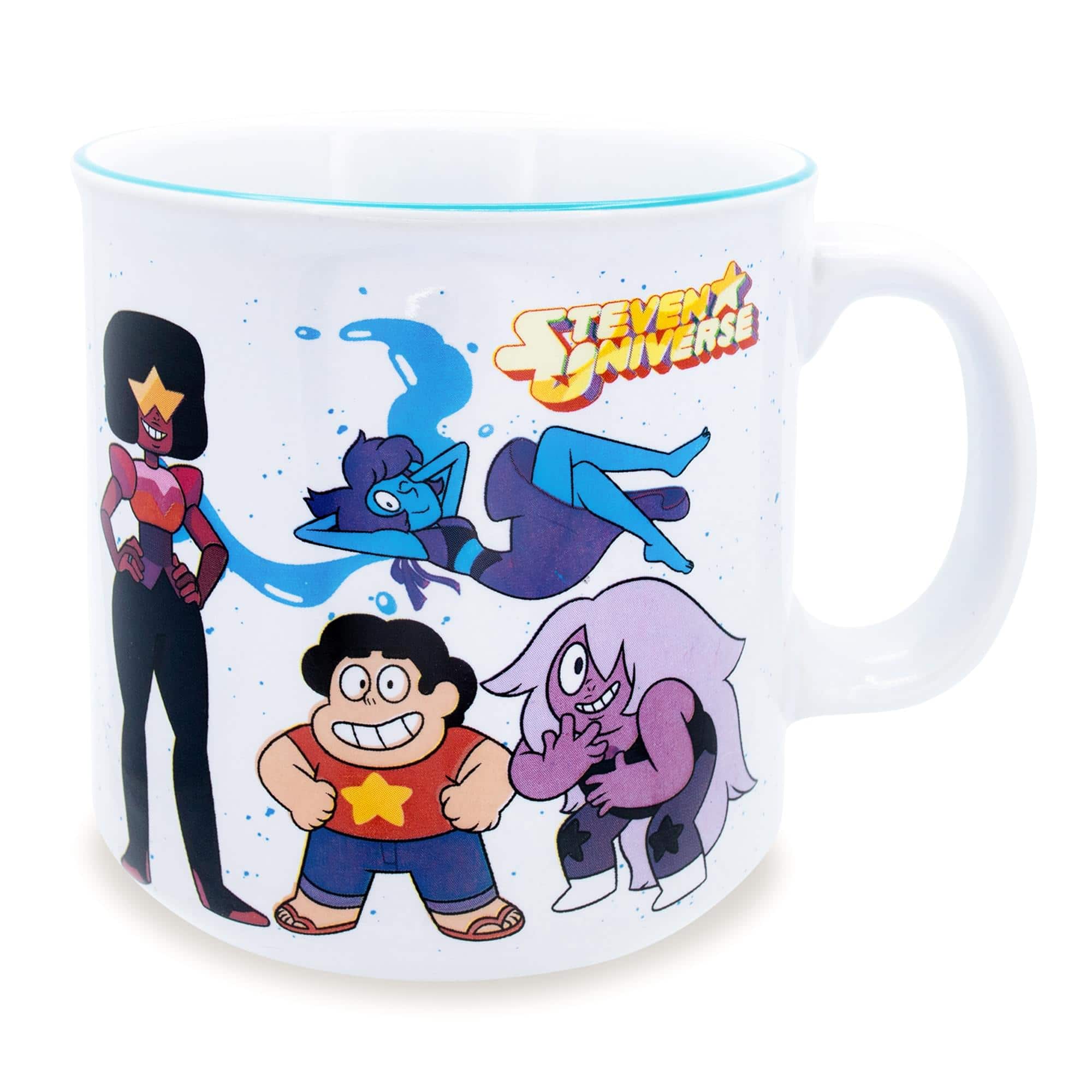 Silver Buffalo - Steven Universe Crystal Gems Ceramic Camper Mug | Holds 20 Ounces - White price history on PriceWatchPro
