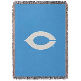 Chad & Jake - UChicago Maroons Woven Blanket - Blue