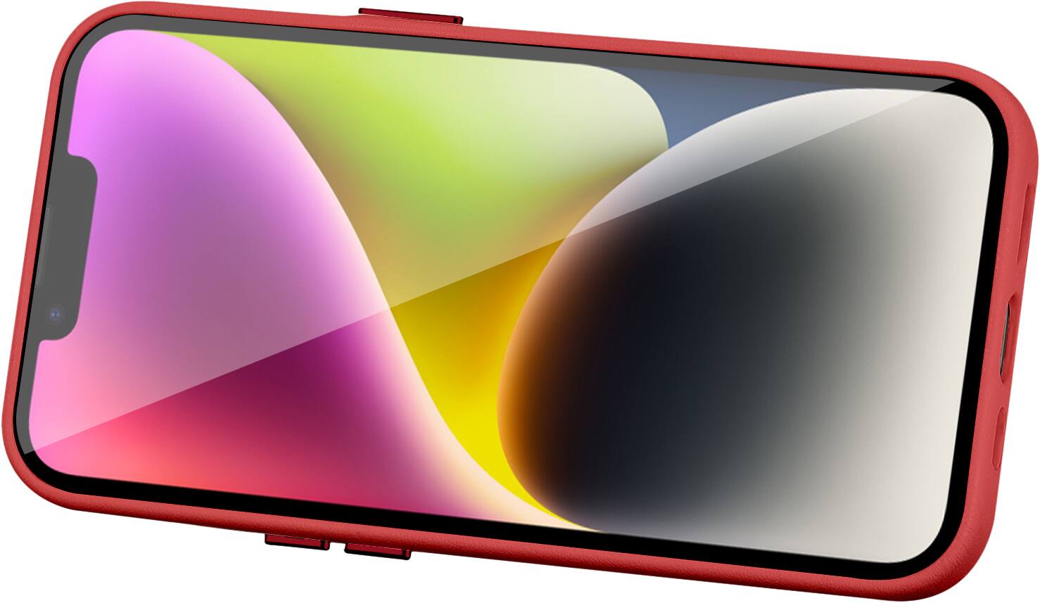 Alt View 14. SaharaCase - FingerGrip Series Case for Apple iPhone 14 Plus - Red.