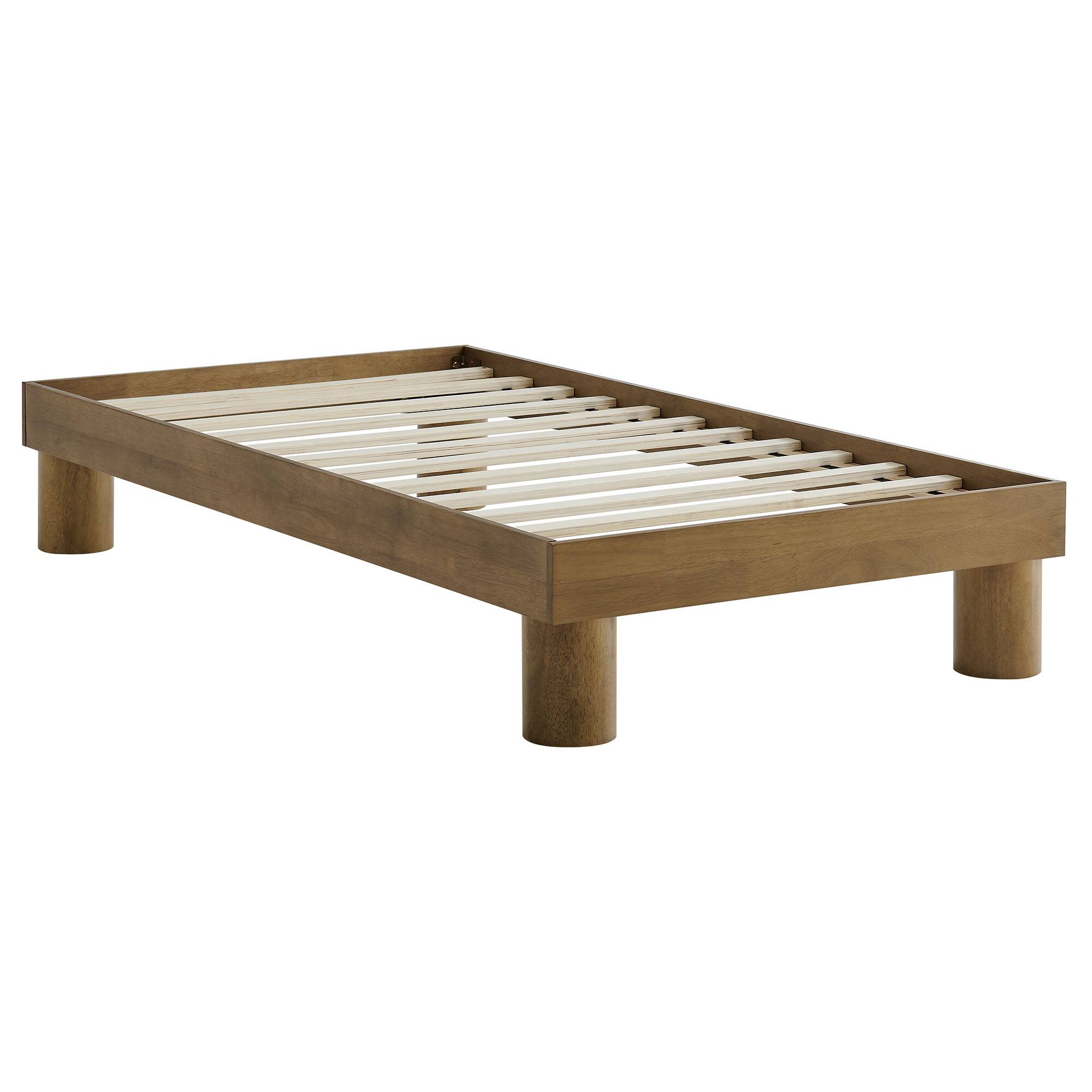 Alt View 4. Modway - Runa Wood Twin Platform Bed - Brown.