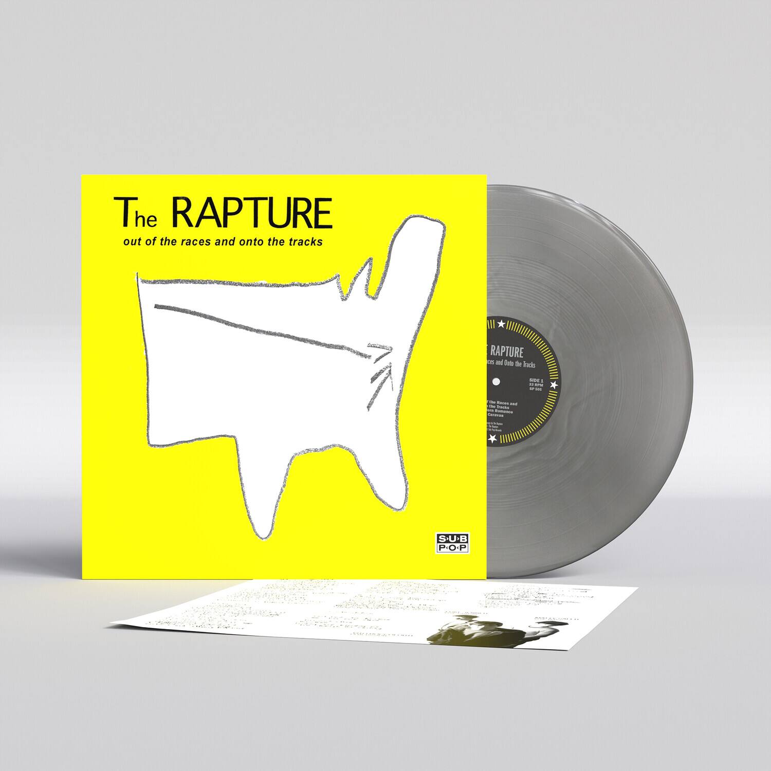 The Rapture - Out of the Races and Onto the Tracks - Silver   - VINYL LP