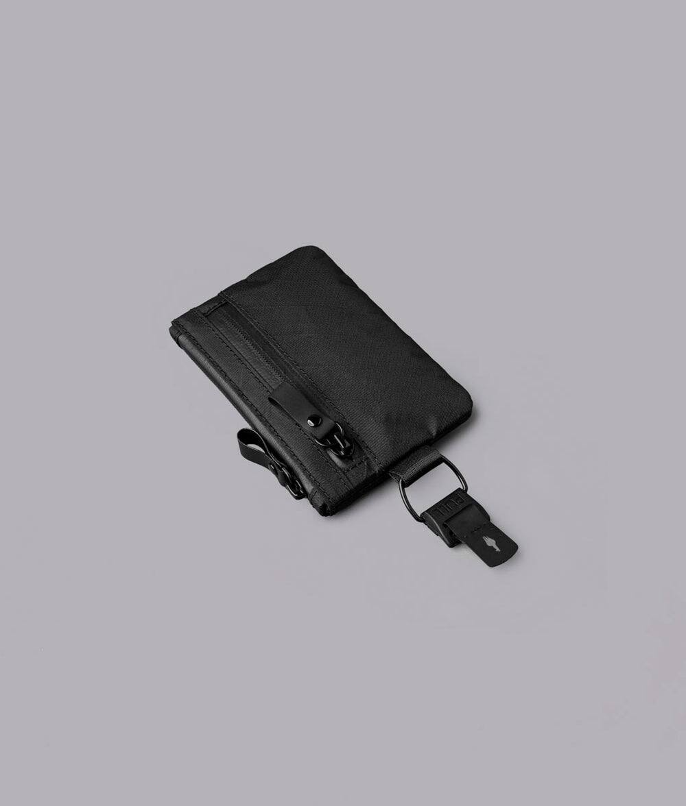 Alt View 8. ALPAKA - Zip Pouch RFID Wallet Pouch, Slim Card Holder for Cash/Cards/Coins, YKK AquaGuard Zippers - Black Ultradyne 100D.