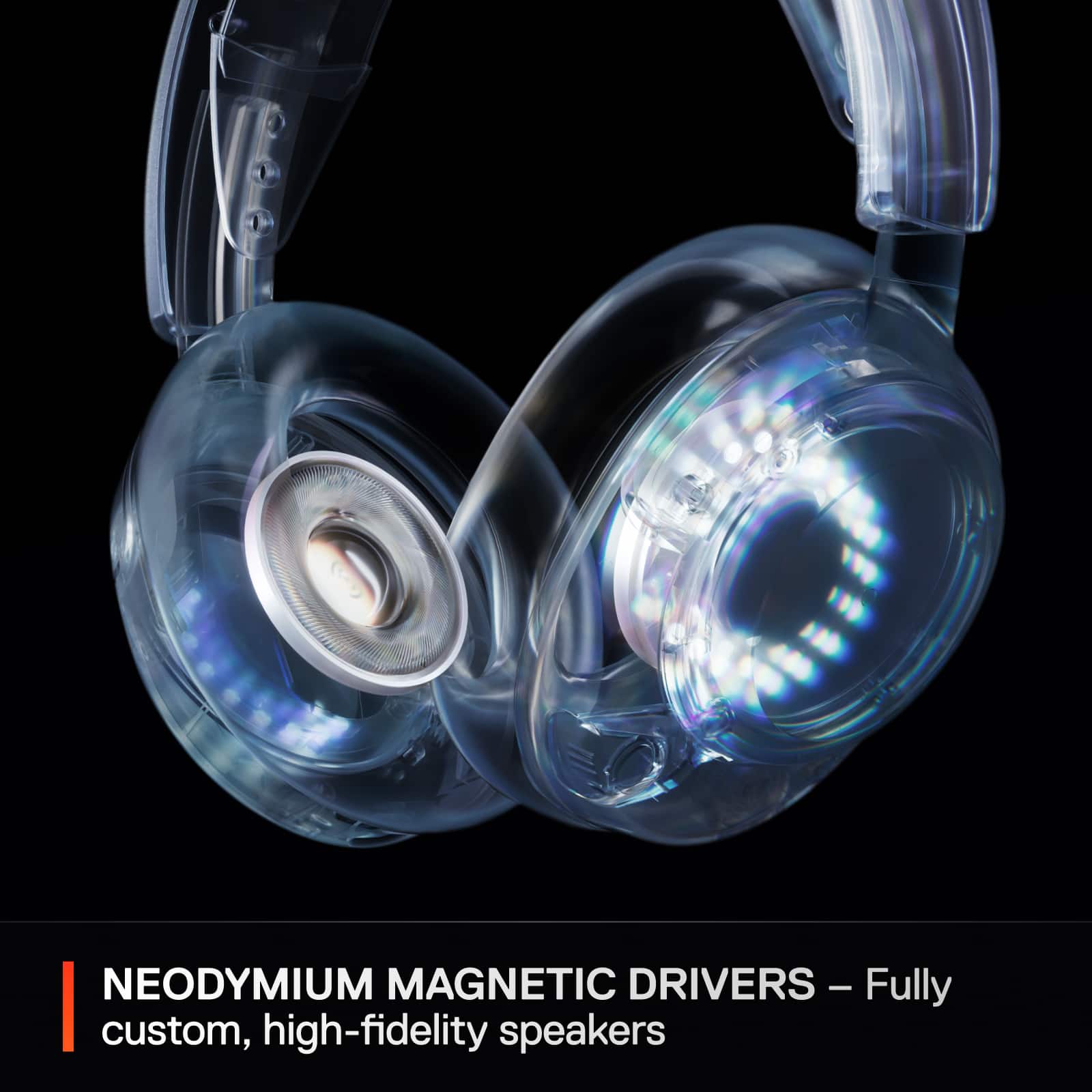 NEODYMIUM MAGNETIC DRIVERS - Fully custom, high-fidelity speakers.