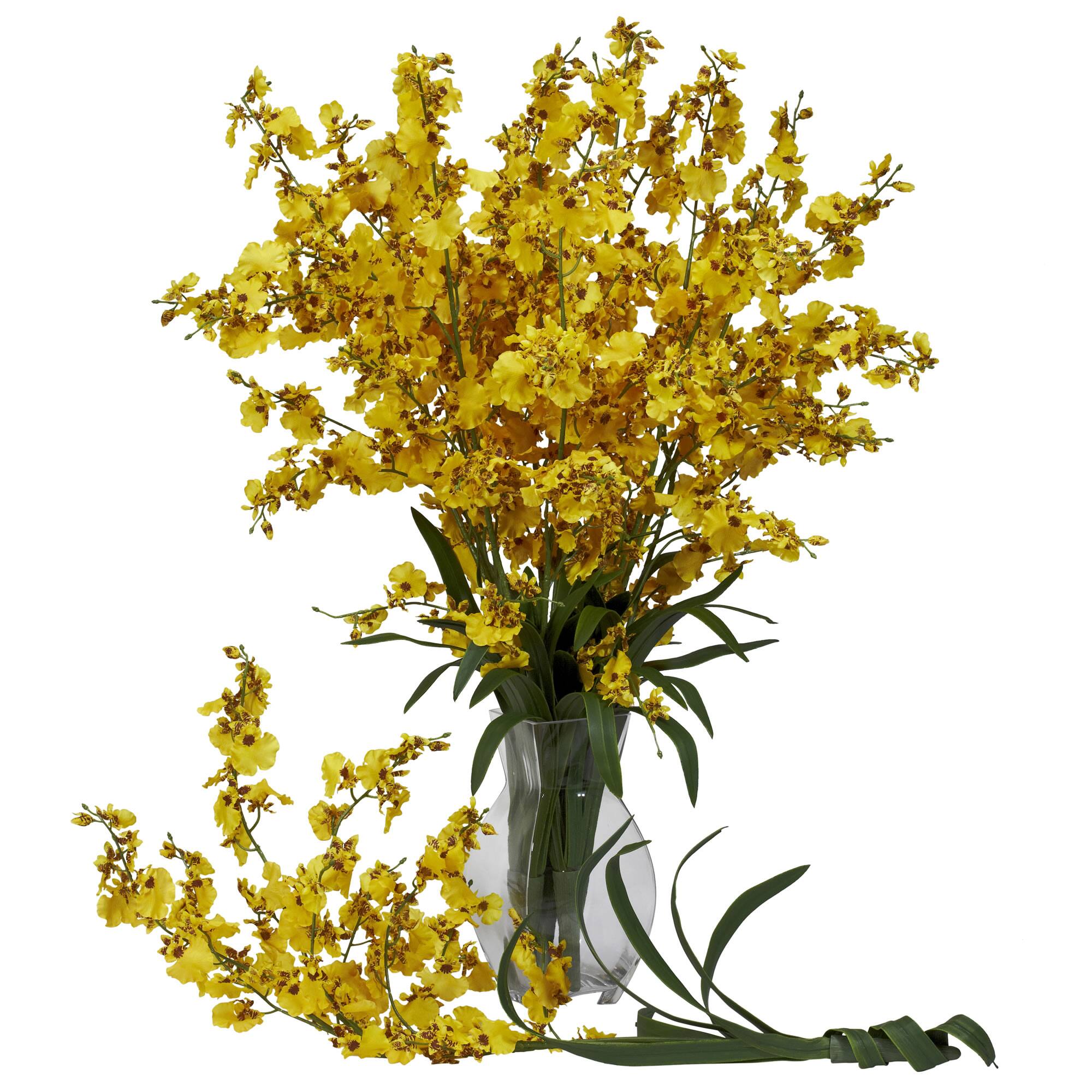 Angle. BreeBe - Dancing Lady Stem (Set of 12) - Yellow - Yellow.