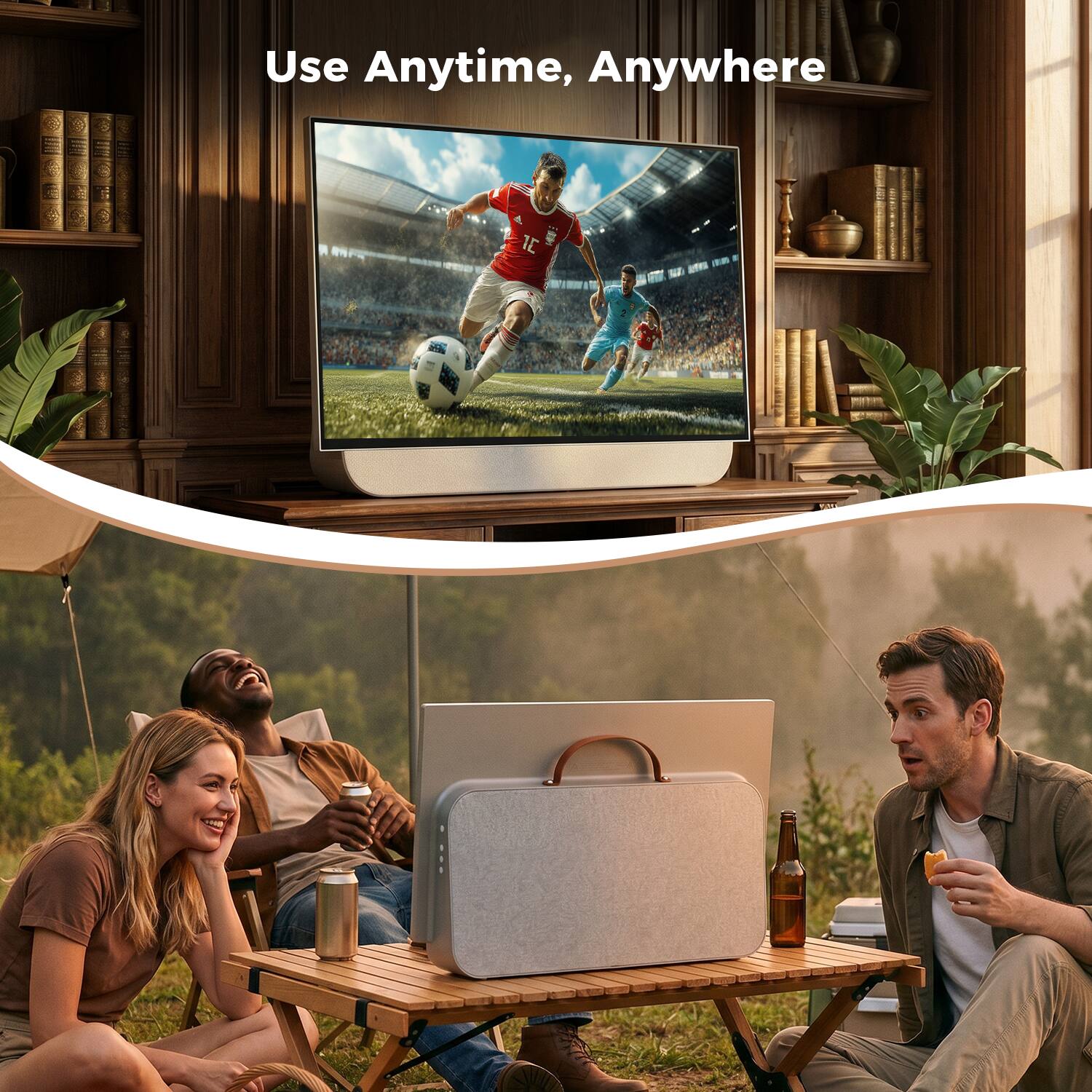 VLH 27” IPS Smart Portable TV | Dolby Audio | Chromecast & Bluetooth ...