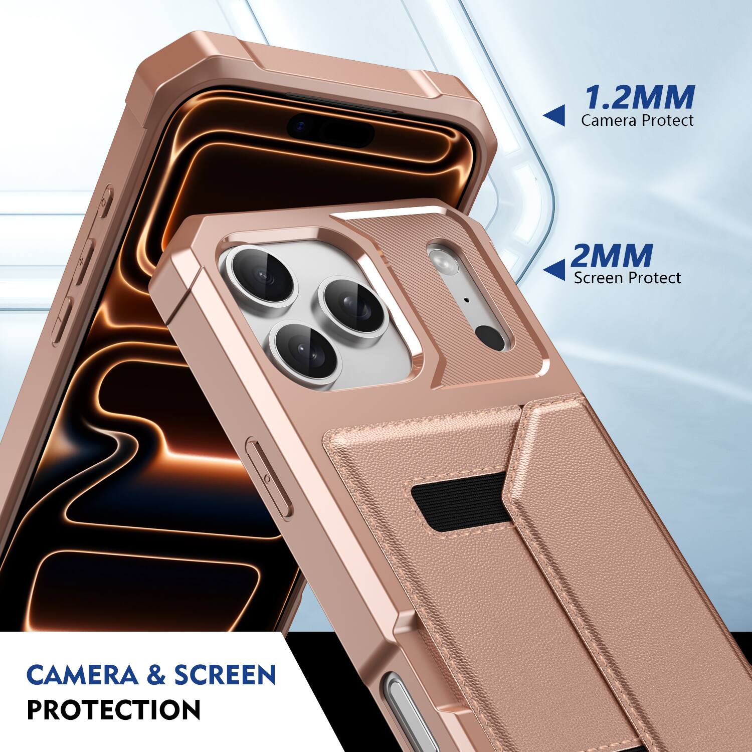 1.2MM Camera Protect  
2MM Screen Protect  
CAMERA & SCREEN PROTECTION