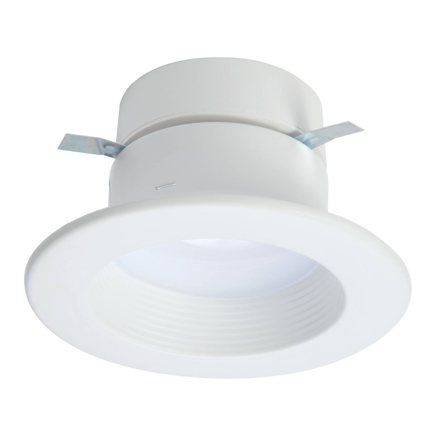 Front. Halo - Halo RL4 Series Matte White 4 in. W LED Retrofit Recessed Lighting 11.7 W.