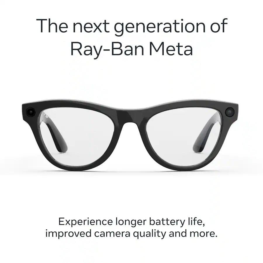 Meta Spec Camera Ray Ban Meta Skyler (Gen 2) glasses with Meta AI, Audio, Photo, Video ...