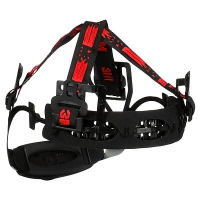 Alt View 2. 3M - SecureFit HDPE 4-Point Ratchet Suspension Short Brim Hard Hat - White.