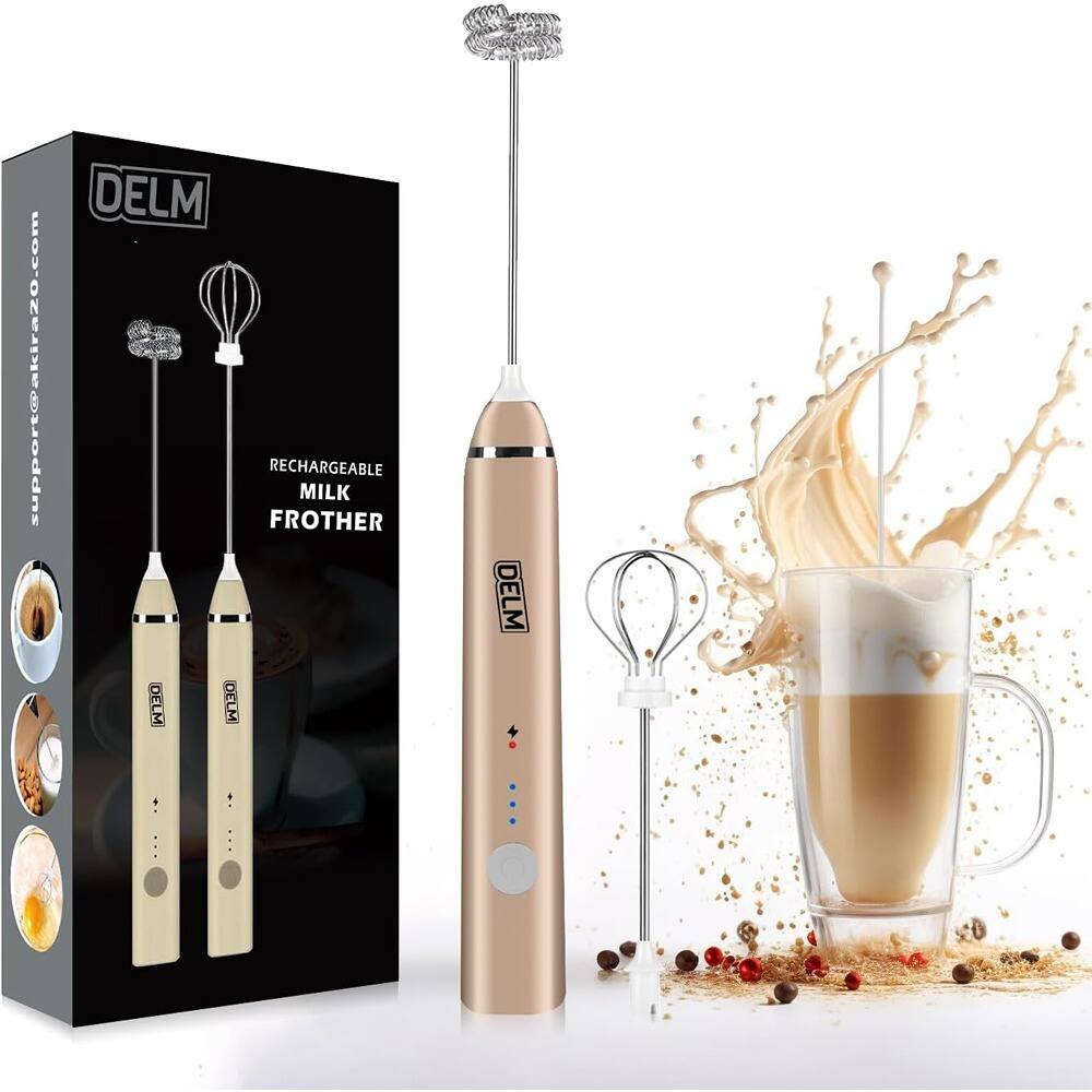 support@akira20.com  
DELM  
RECHARGEABLE MILK FROTHER  
DELM  
DELM  
DELM