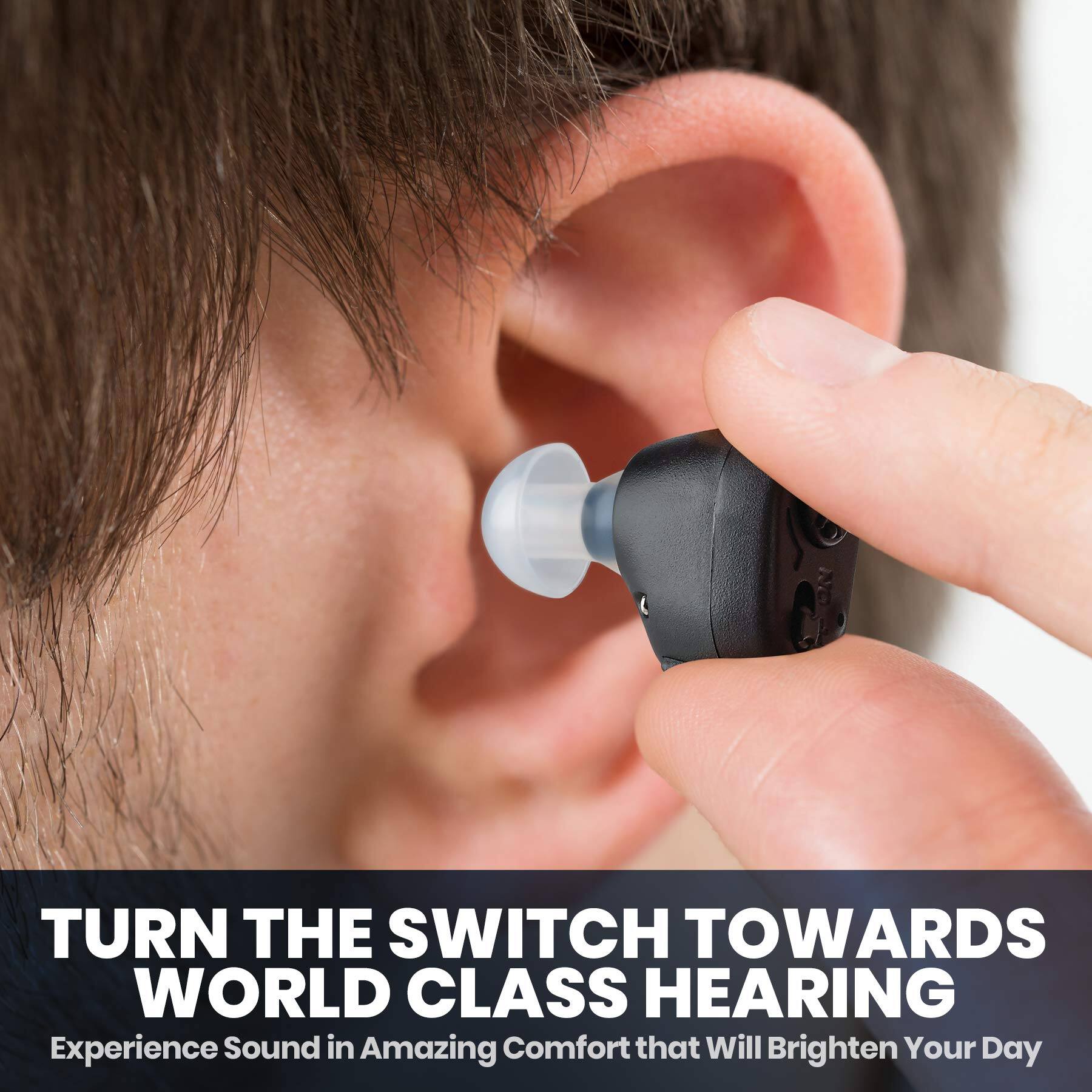 TURN THE SWITCH TOWARDS WORLD CLASS HEARING  
Experience Sound in Amazing Comfort that Will Brighten Your Day