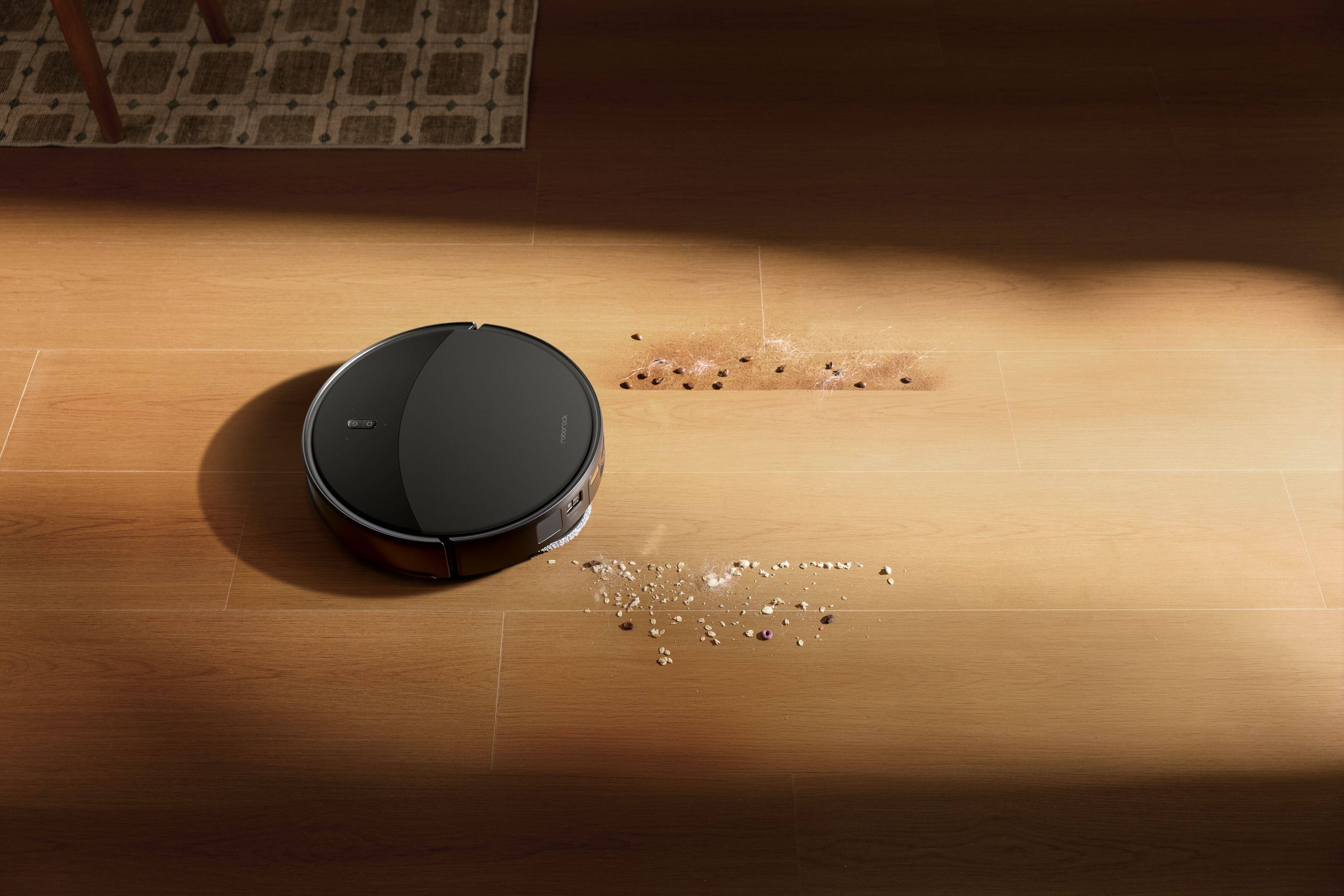 Alt View 12. Roborock - Saros 20X Thin, Self-Lifting Robot Vacuum and Mop , 36,000 Pa Suction Hyper Force and Multi-Fuction new RockDock - Black.